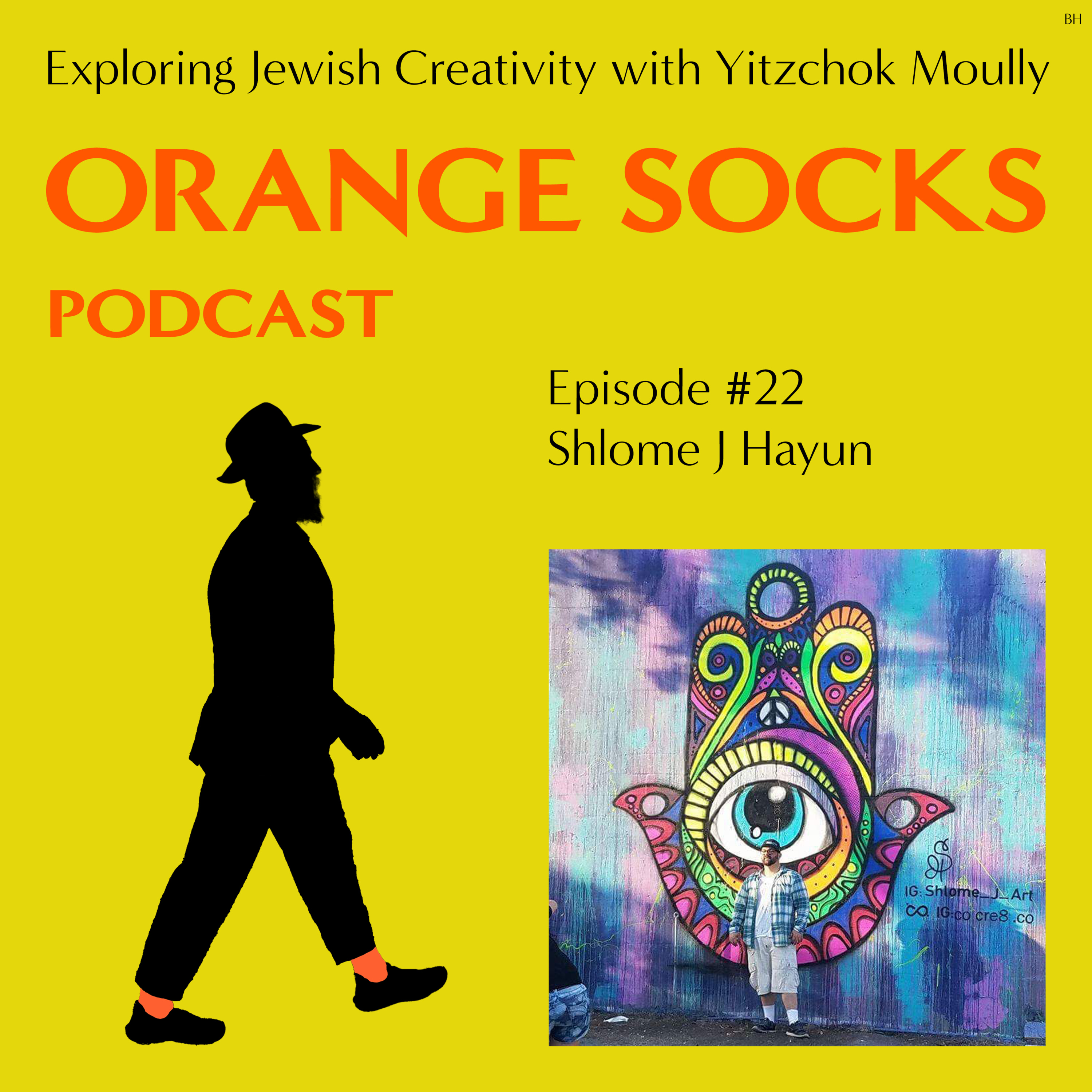 Orange Socks Podcast Exploring Jewish Art and Creativity with Yitzchok Moully