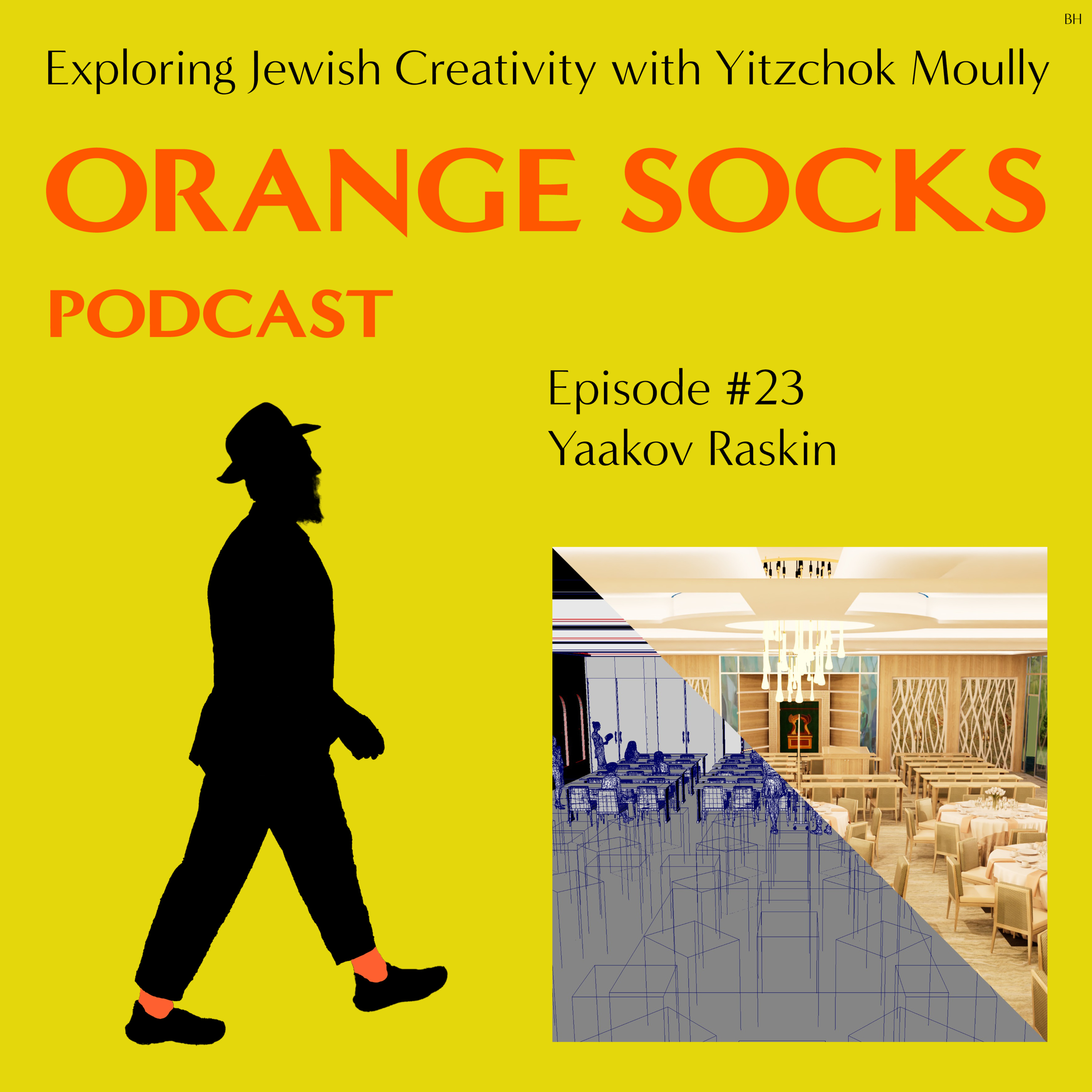 Orange Socks Podcast Exploring Jewish Art and Creativity with Yitzchok Moully