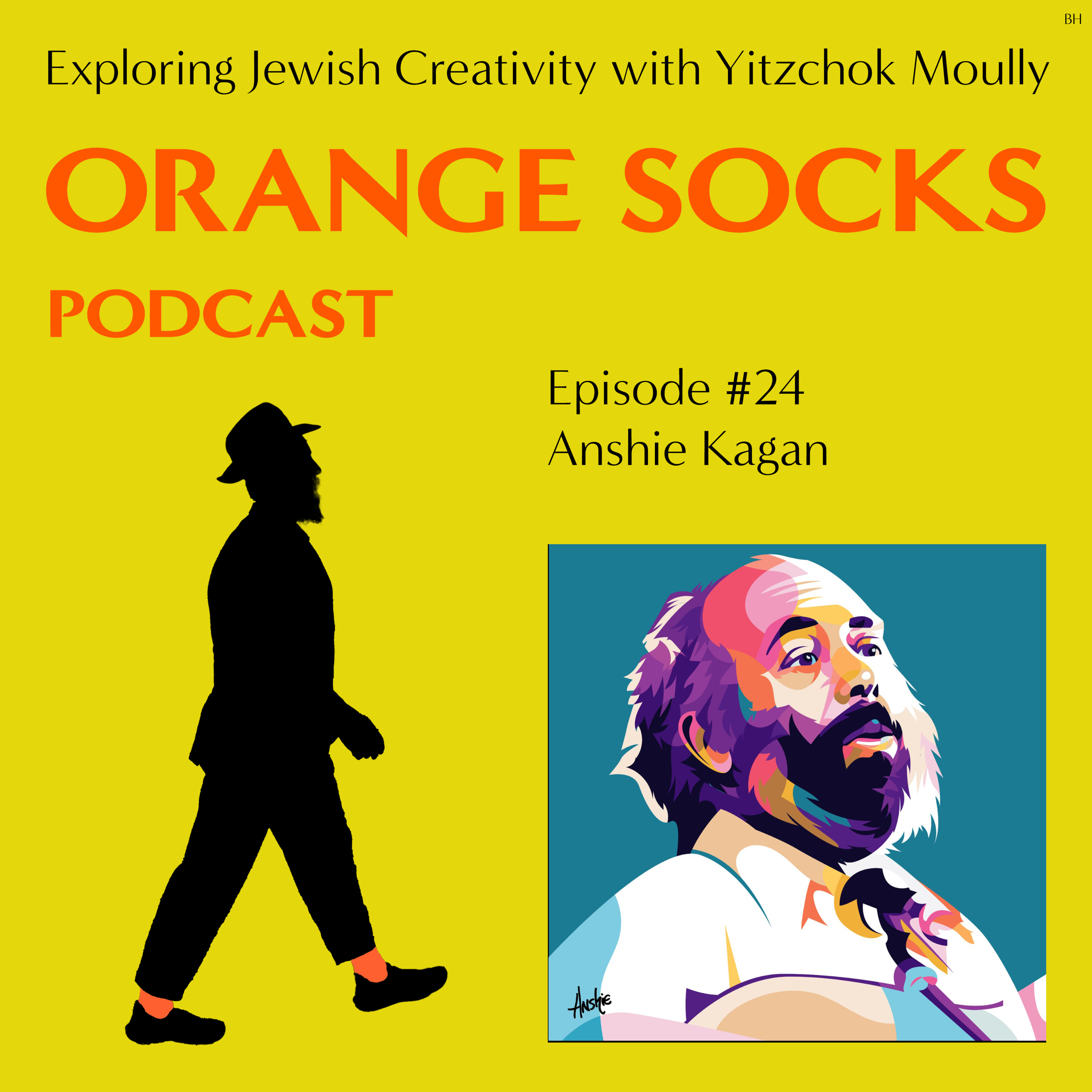 Orange Socks Podcast Exploring Jewish Art and Creativity with Yitzchok Moully