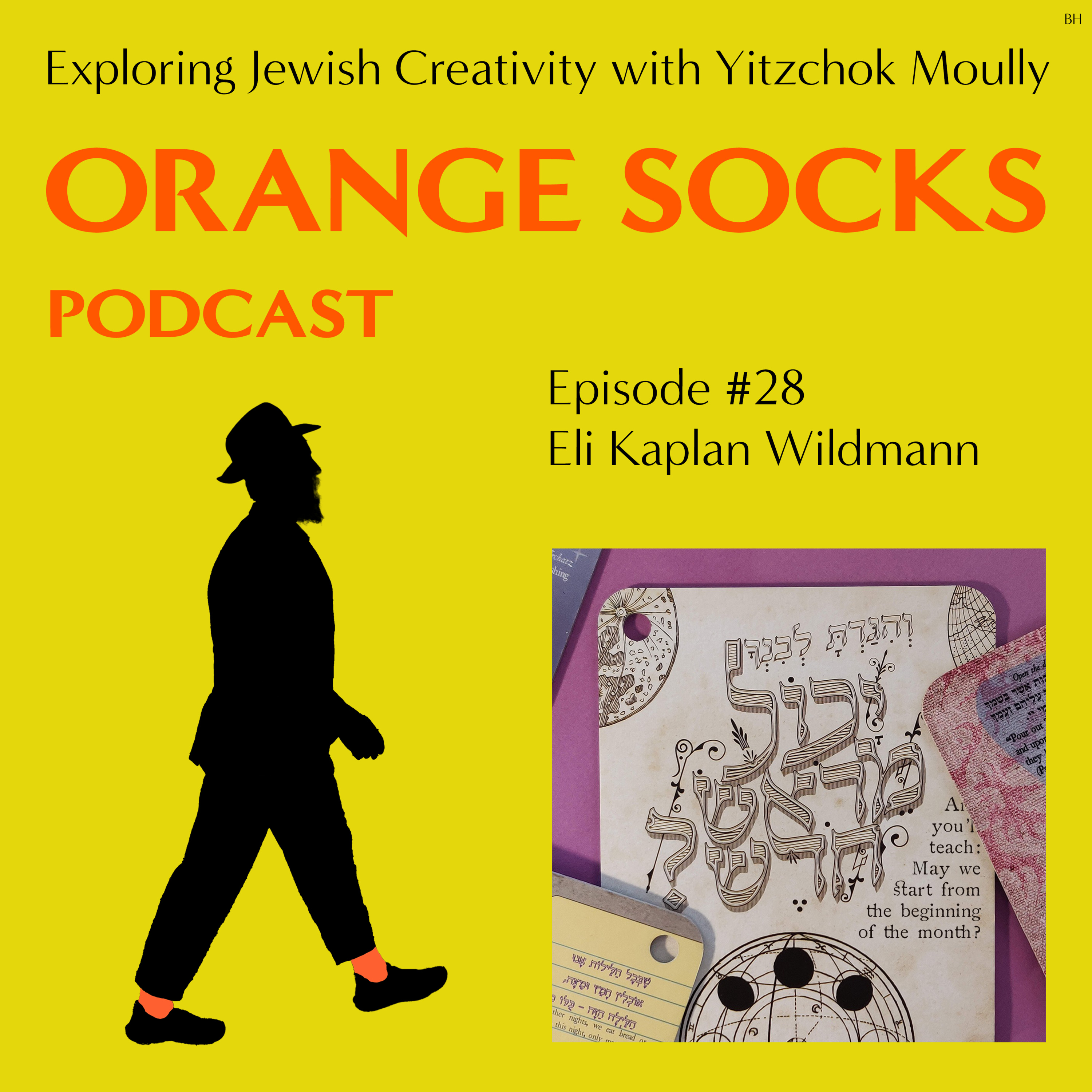 Orange Socks Podcast Exploring Jewish Art and Creativity with Yitzchok Moully