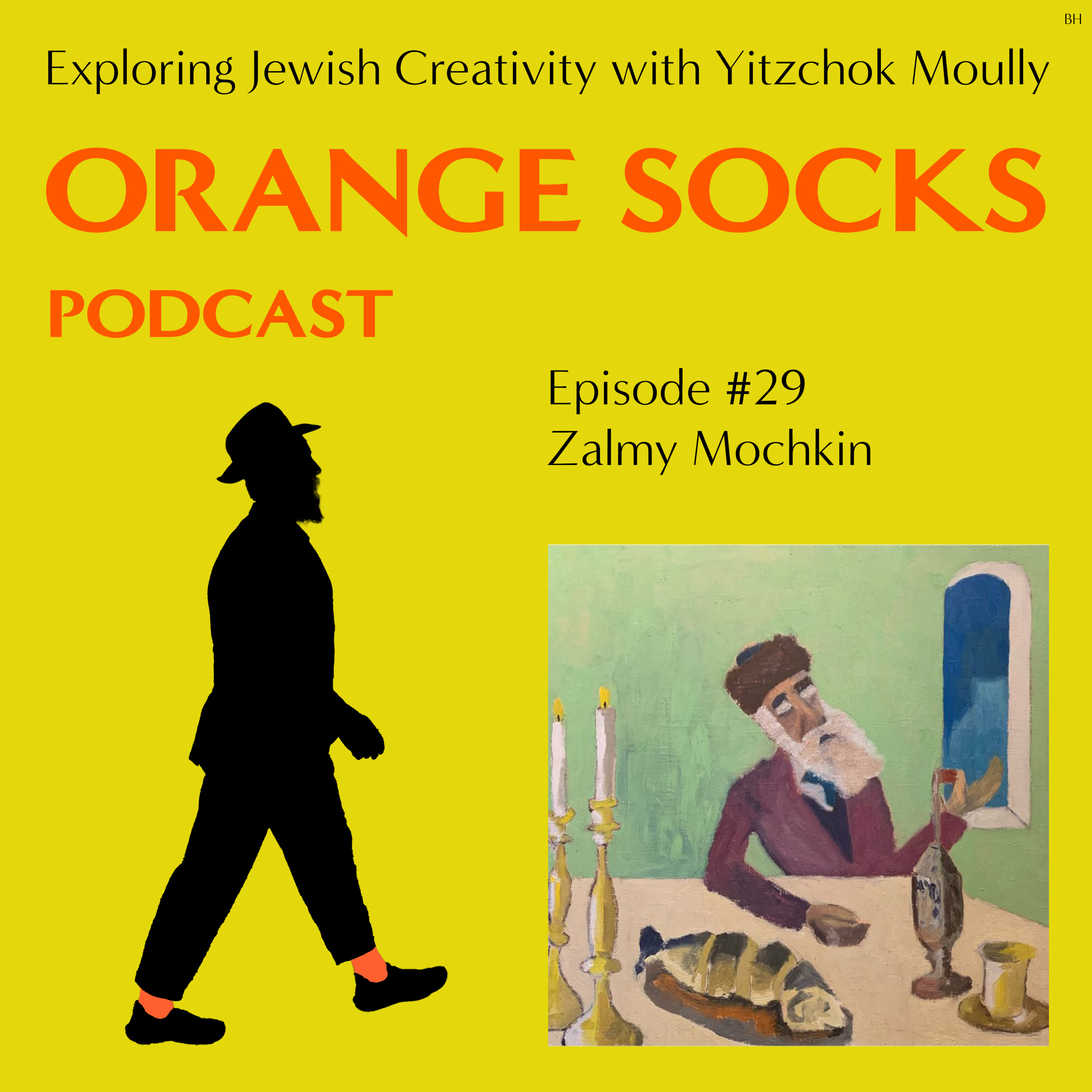 Orange Socks Podcast Exploring Jewish Art and Creativity with Yitzchok Moully