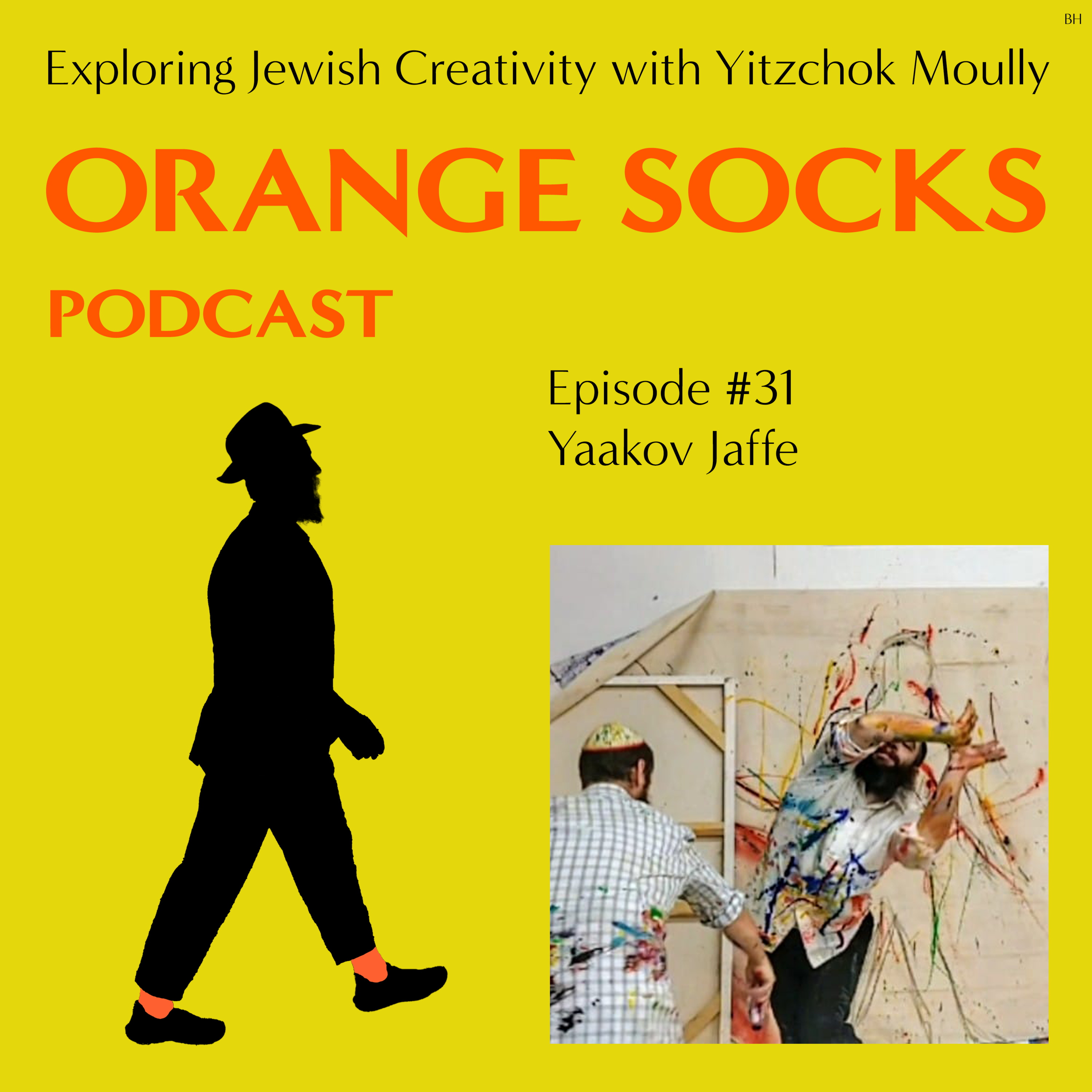 Orange Socks Podcast Exploring Jewish Art and Creativity with Yitzchok Moully