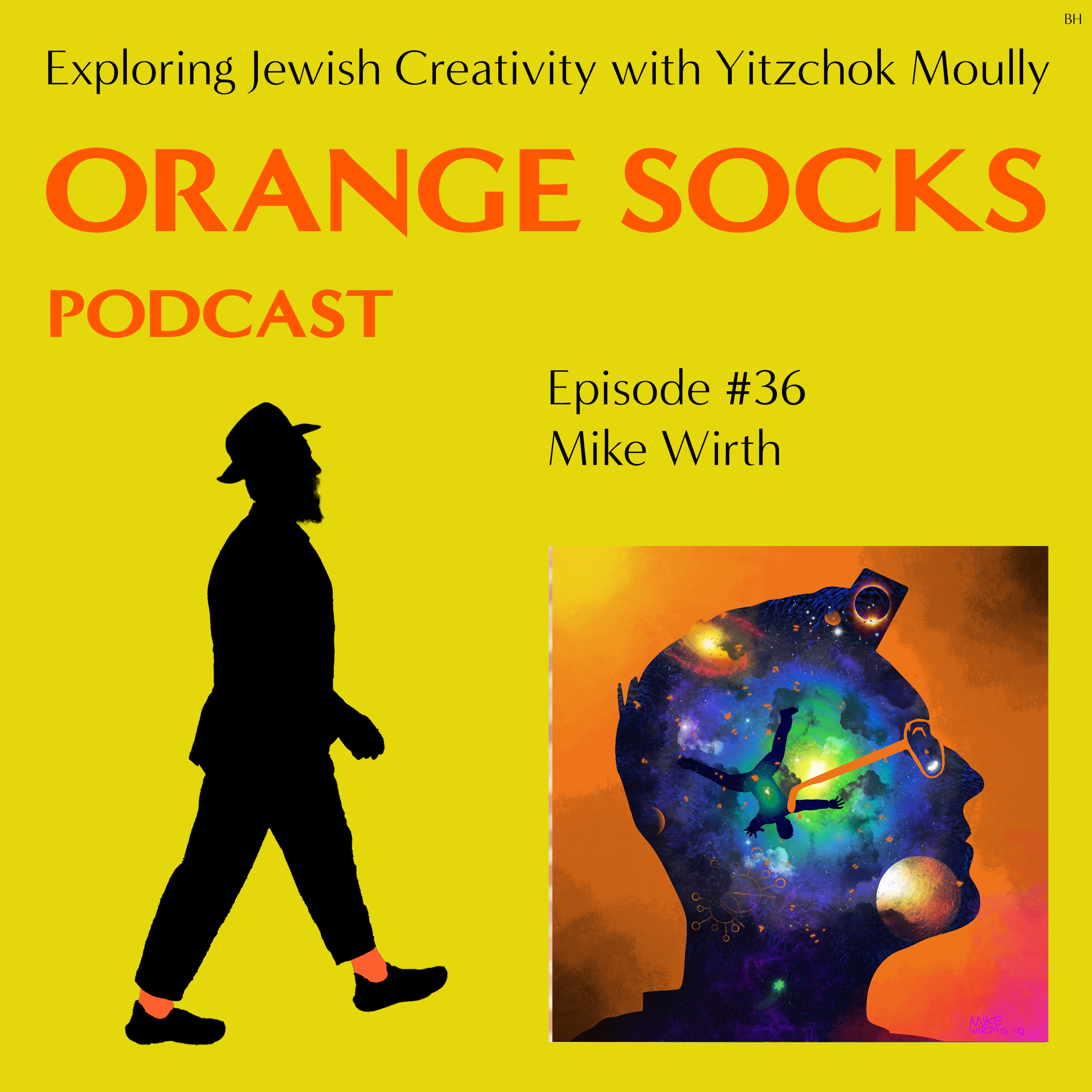 Orange Socks Podcast Exploring Jewish Art and Creativity with Yitzchok Moully