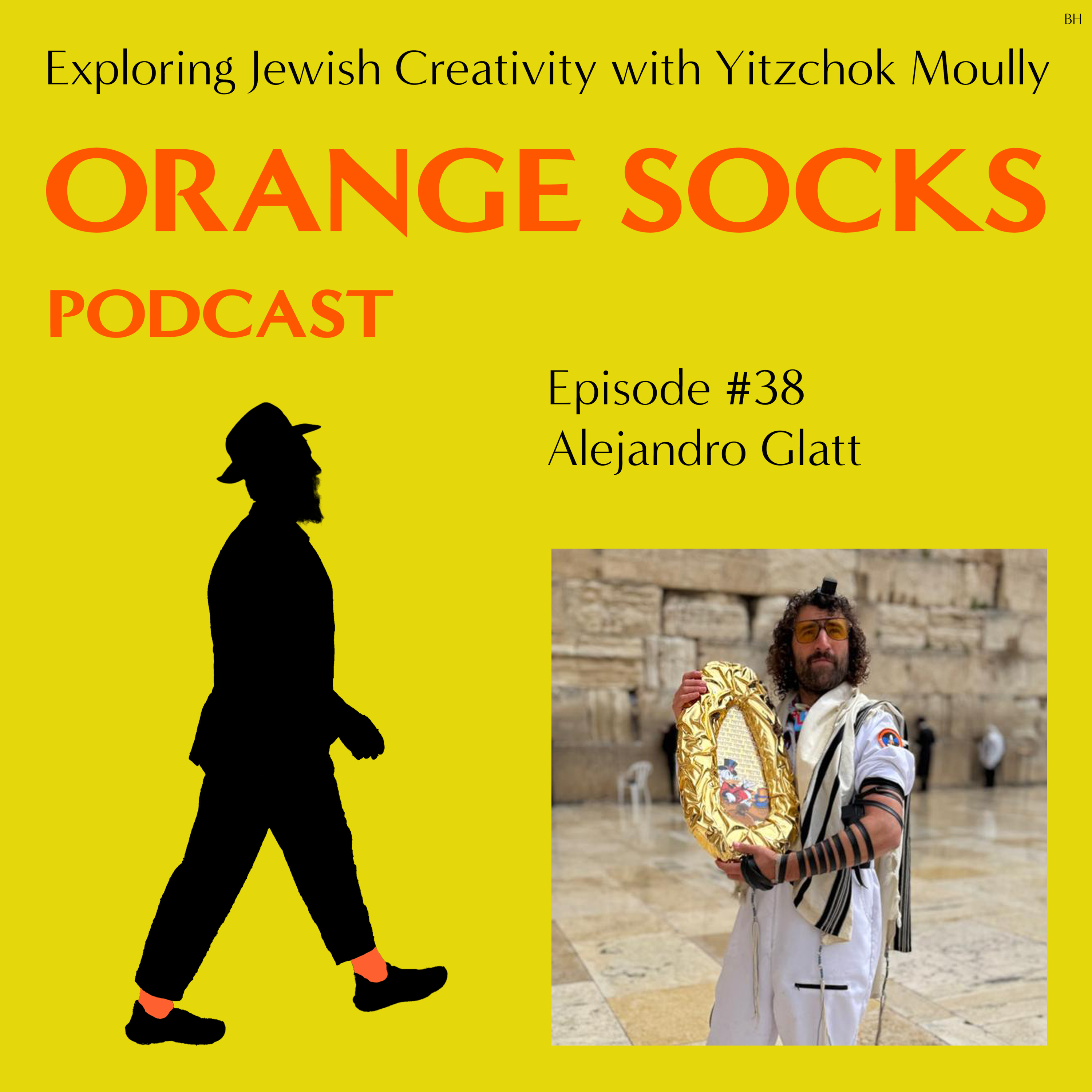 Orange Socks Podcast Exploring Jewish Art and Creativity with Yitzchok Moully