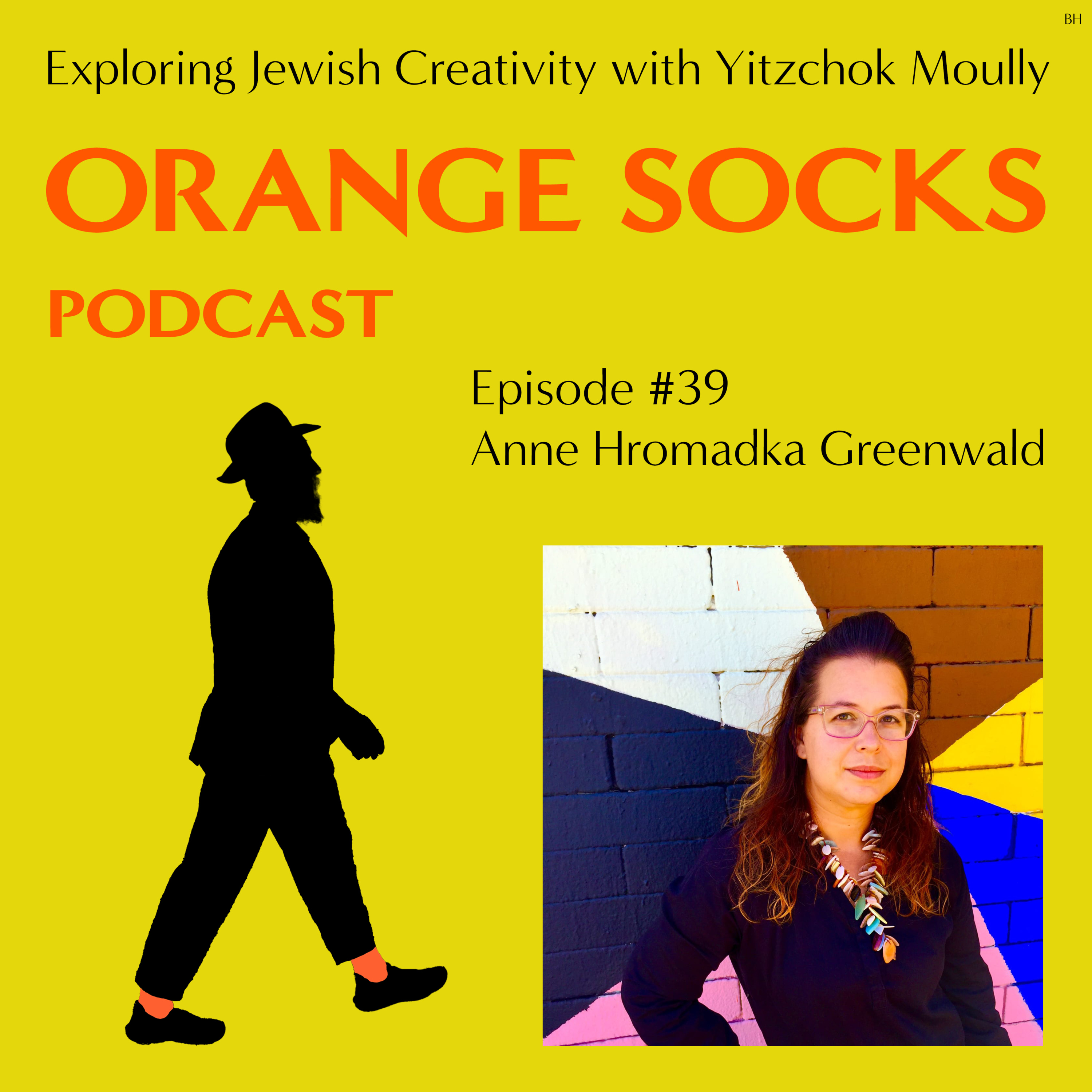 Orange Socks Podcast Exploring Jewish Art and Creativity with Yitzchok Moully