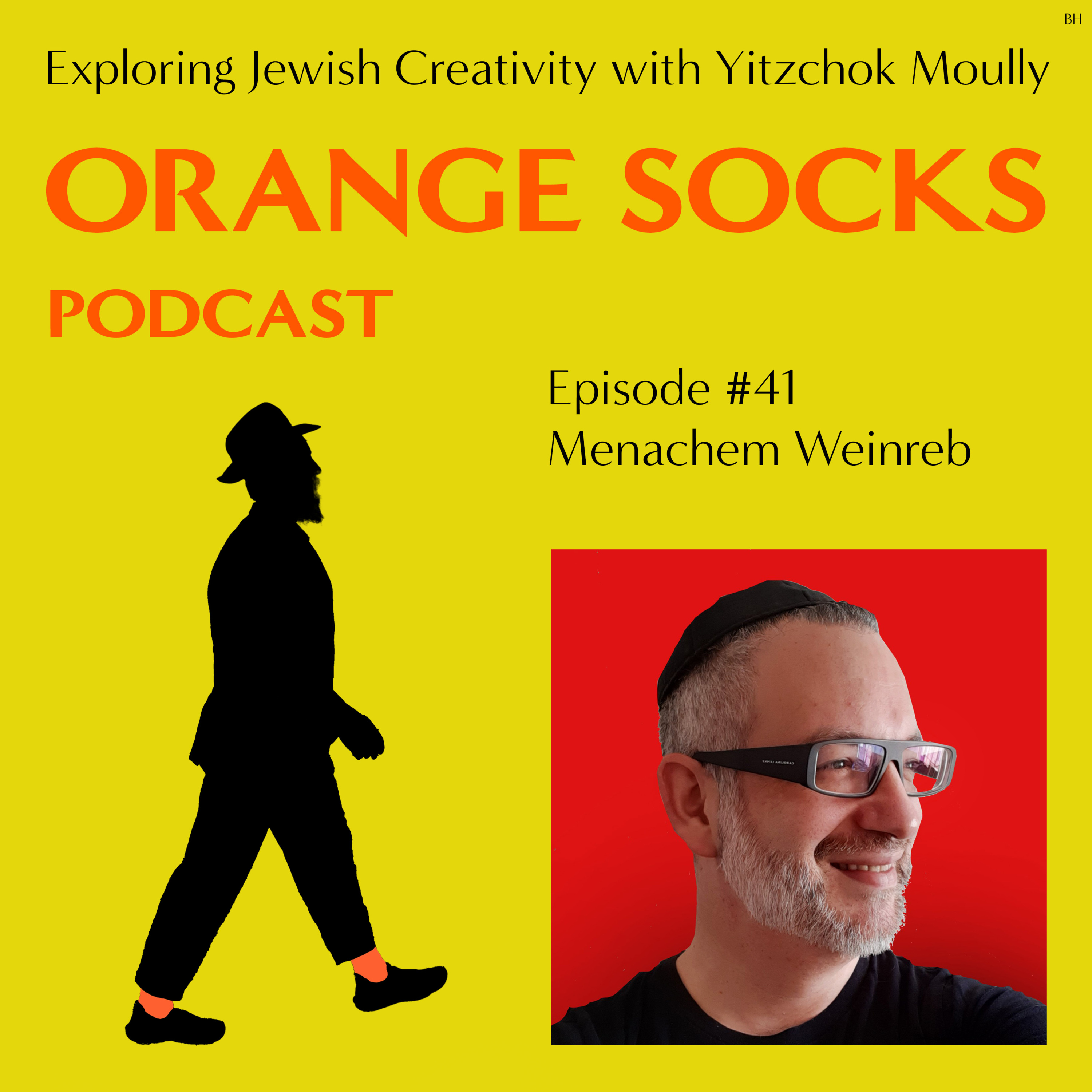 Orange Socks Podcast Exploring Jewish Art and Creativity with Yitzchok Moully