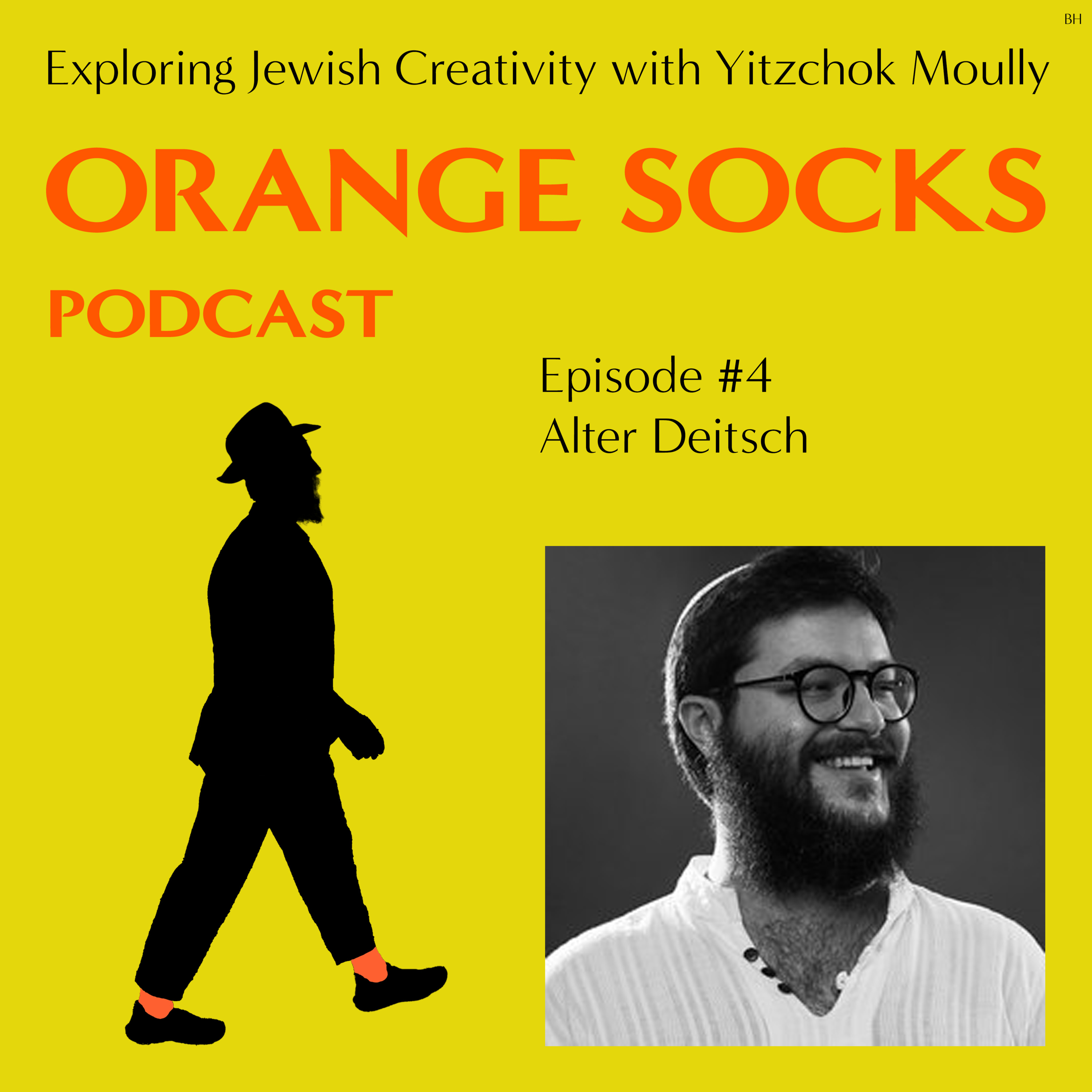 Orange Socks Podcast Exploring Jewish Art and Creativity with Yitzchok Moully