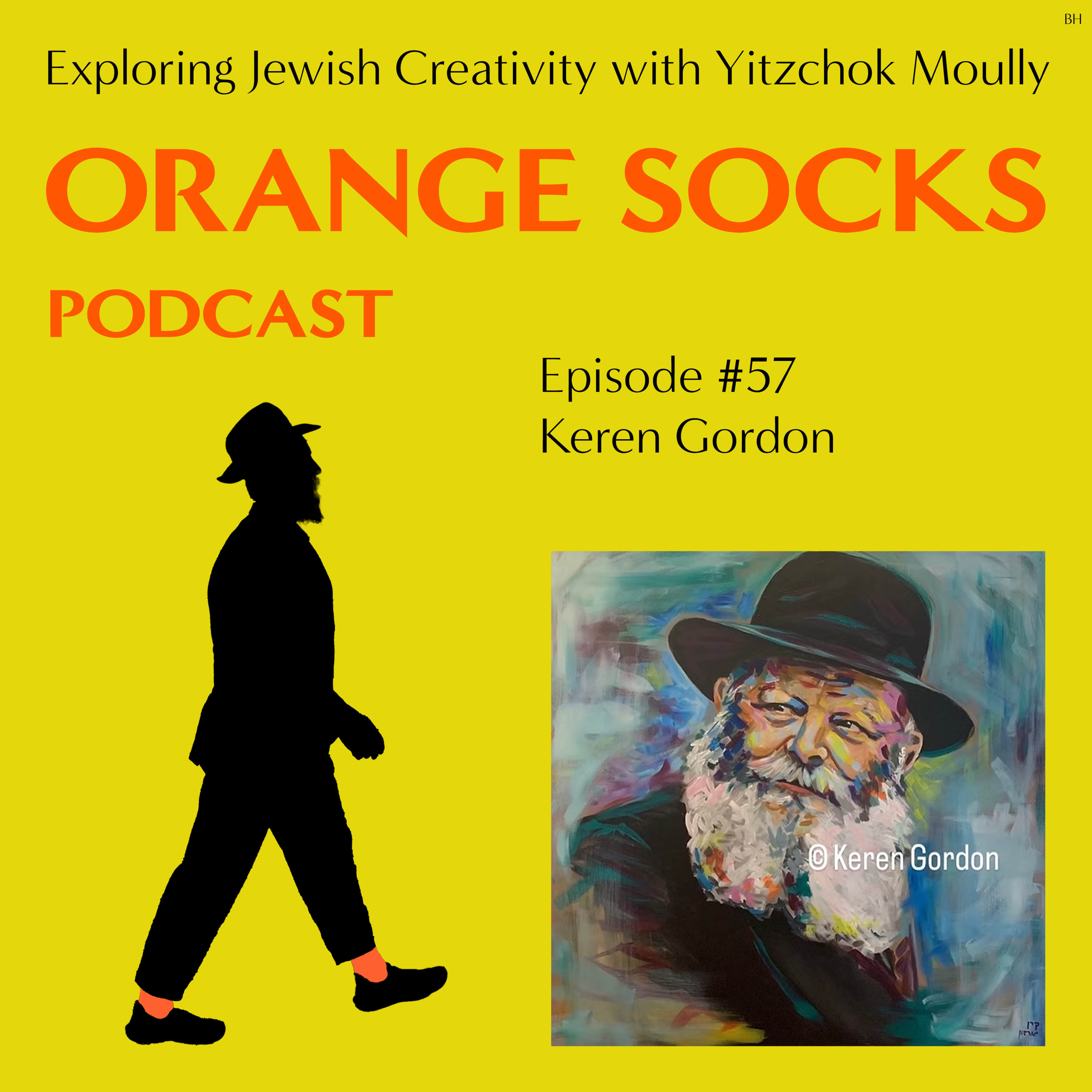 Orange Socks Podcast Exploring Jewish Art and Creativity with Yitzchok Moully