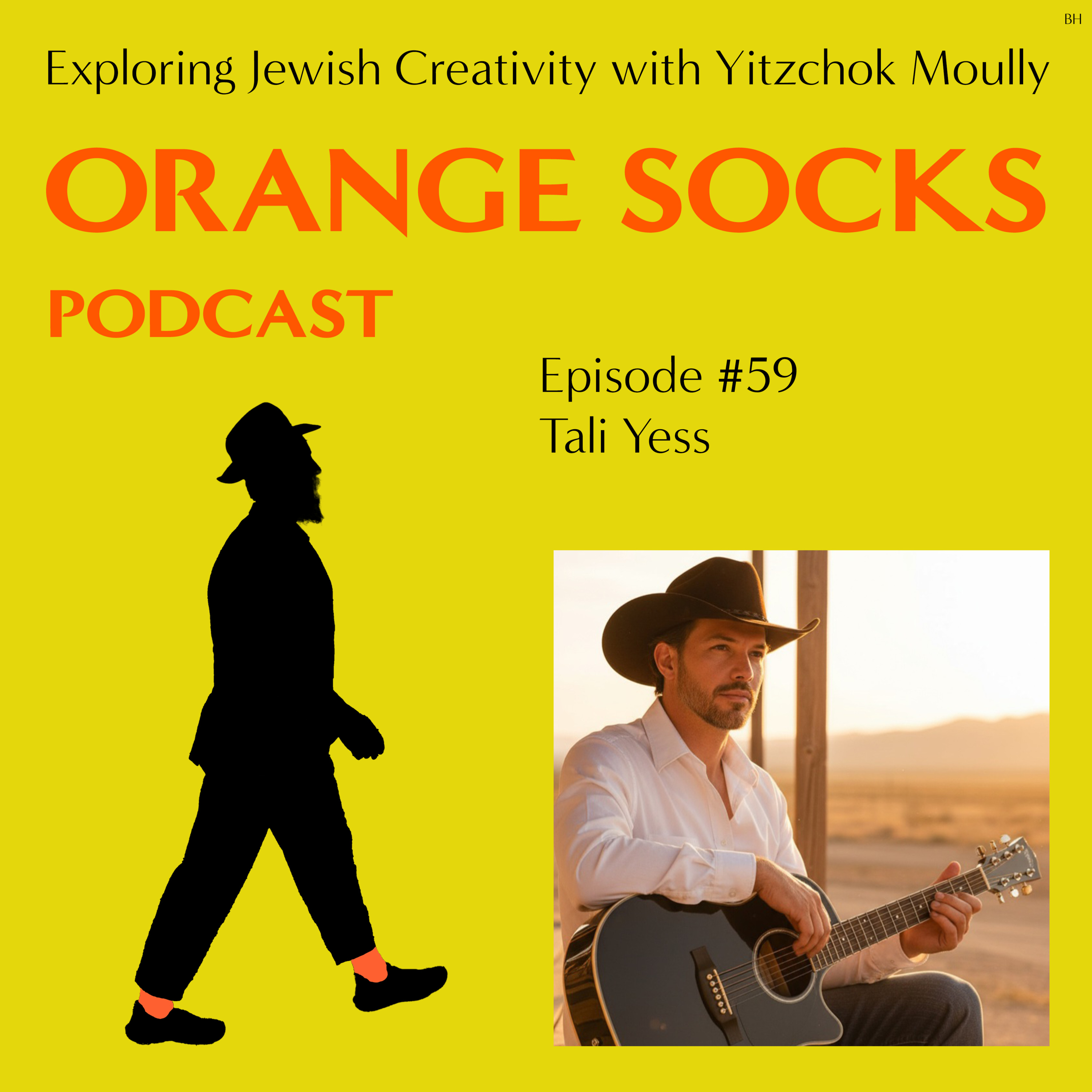 Orange Socks Podcast Exploring Jewish Art and Creativity with Yitzchok Moully