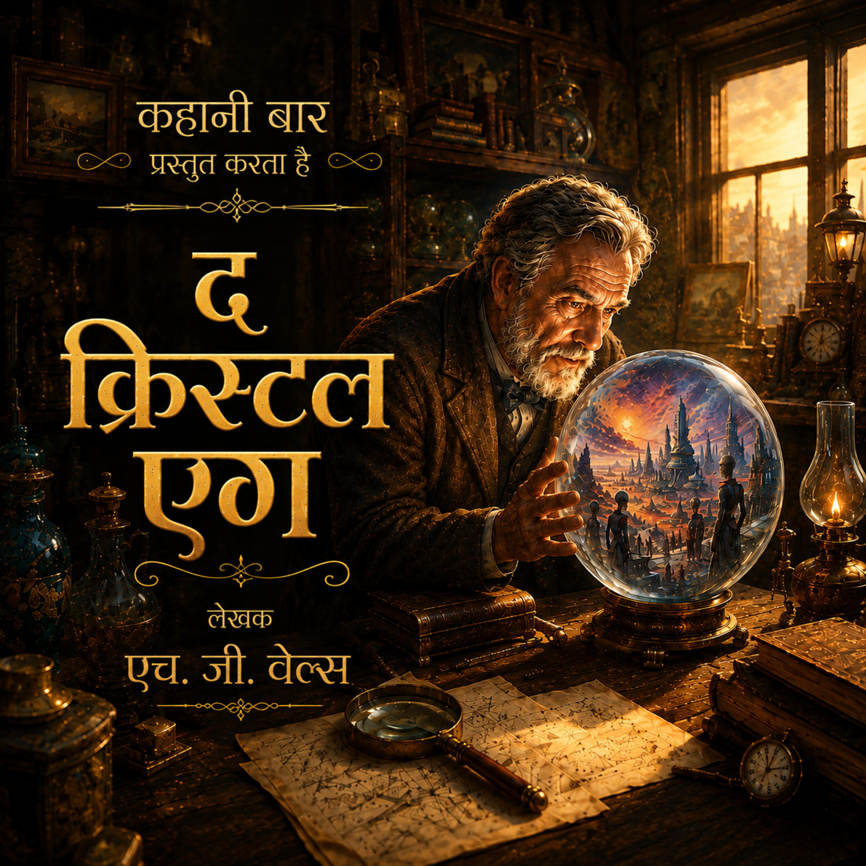 द क्रिस्टल एग — एच. जी. वेल्स | कहानी बार (हिंदी) episode artwork