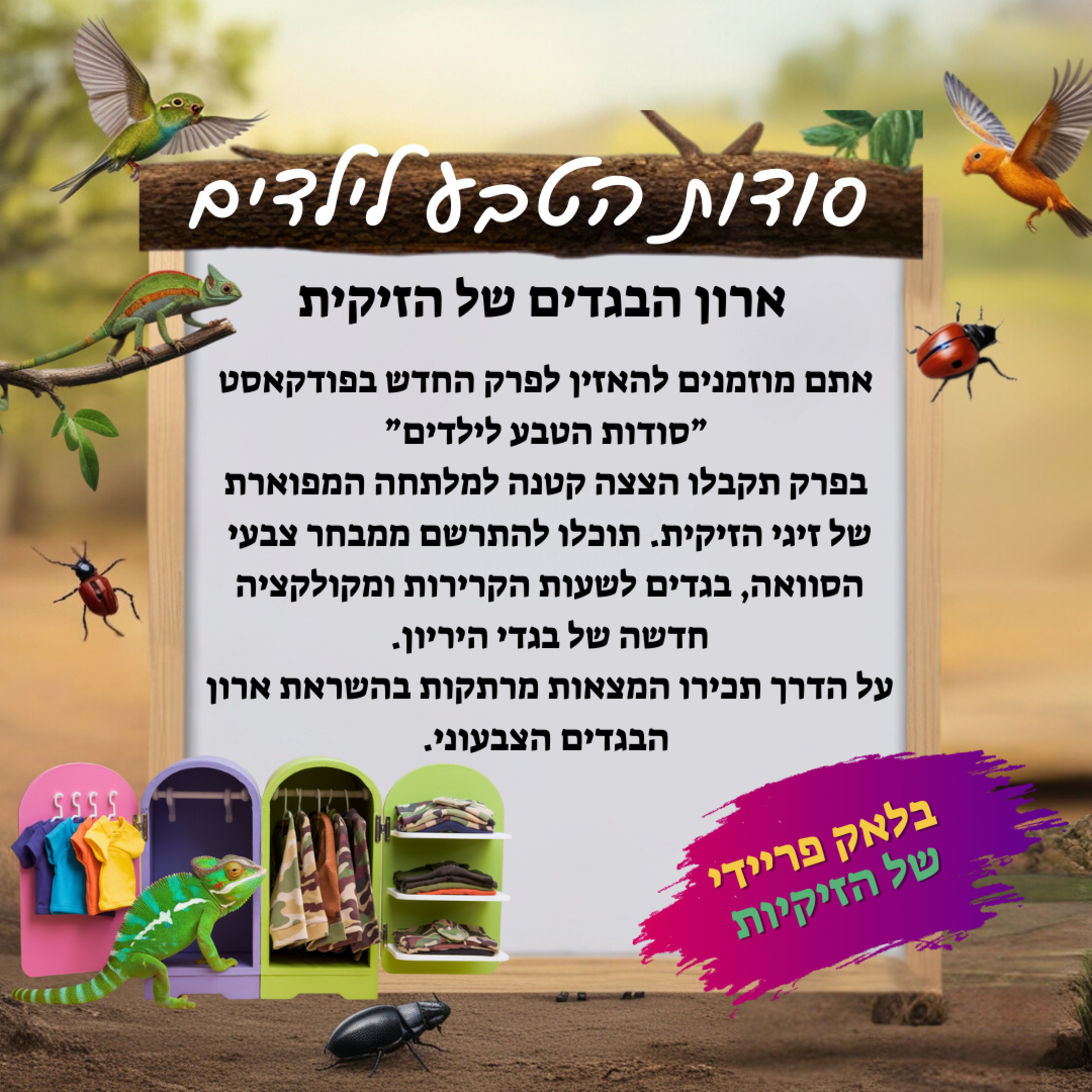 ארון הבגדים של הזיקית episode artwork