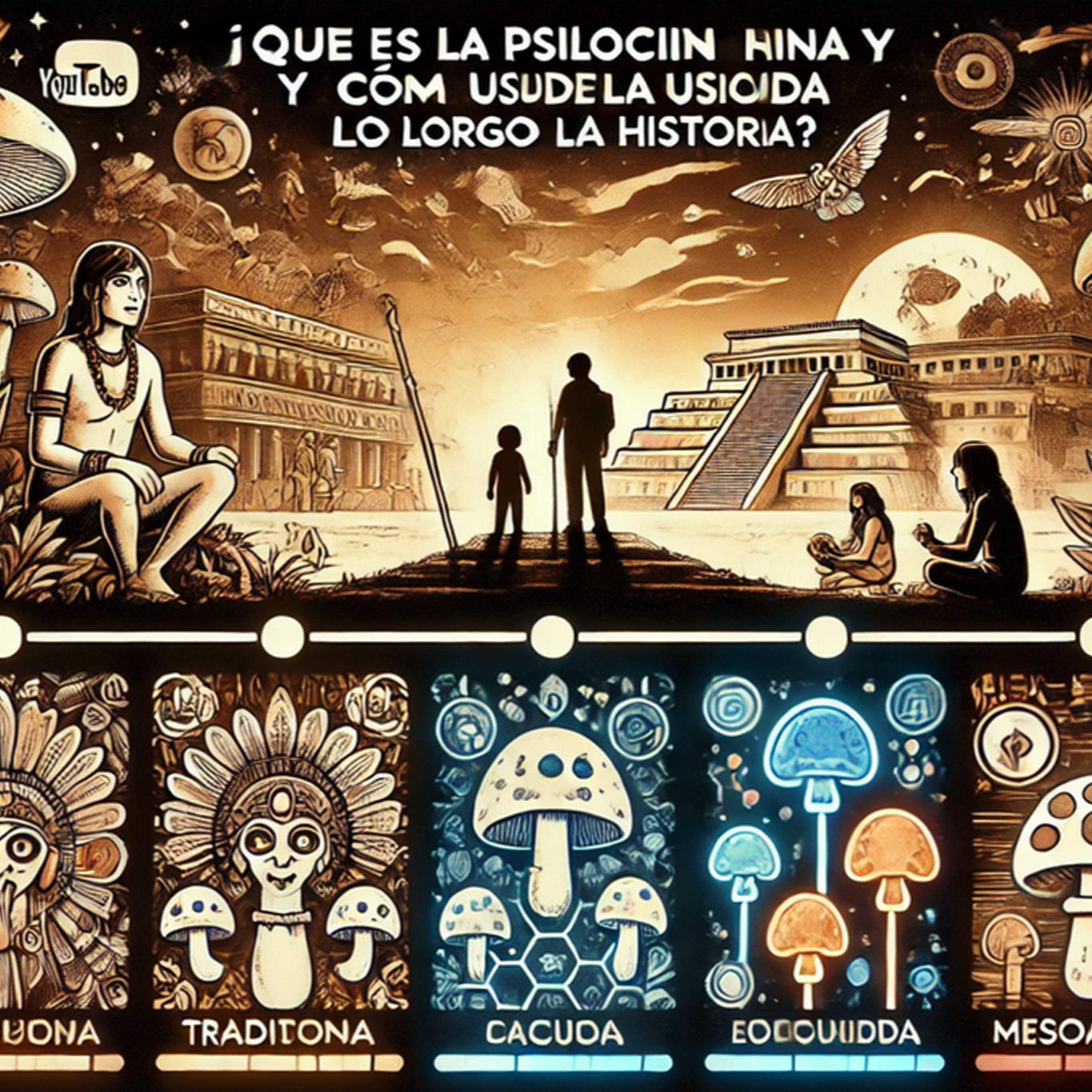 ¿Qué es la psilocibina y cómo ha sido utilizada a lo largo de la historia? || Psilocibina Ciencia y Experiencia - el Podcast