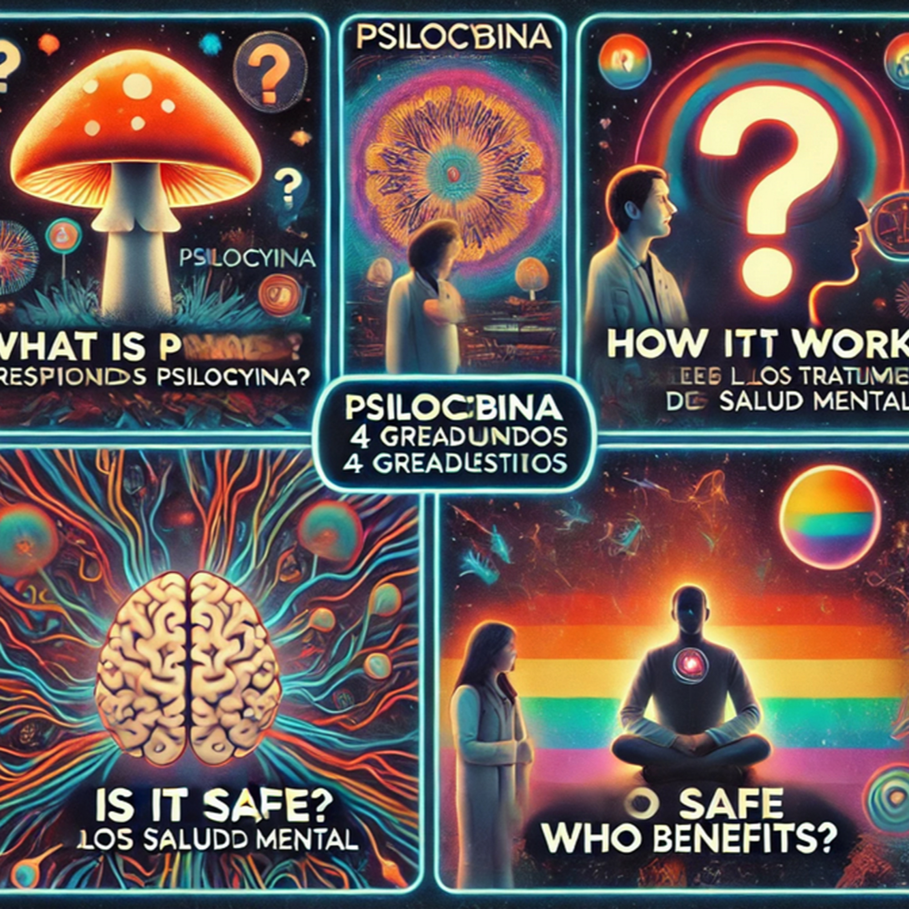 4 Preguntas Esenciales sobre la Psilocibina: Lo que Debes Saber para tu Salud Mental