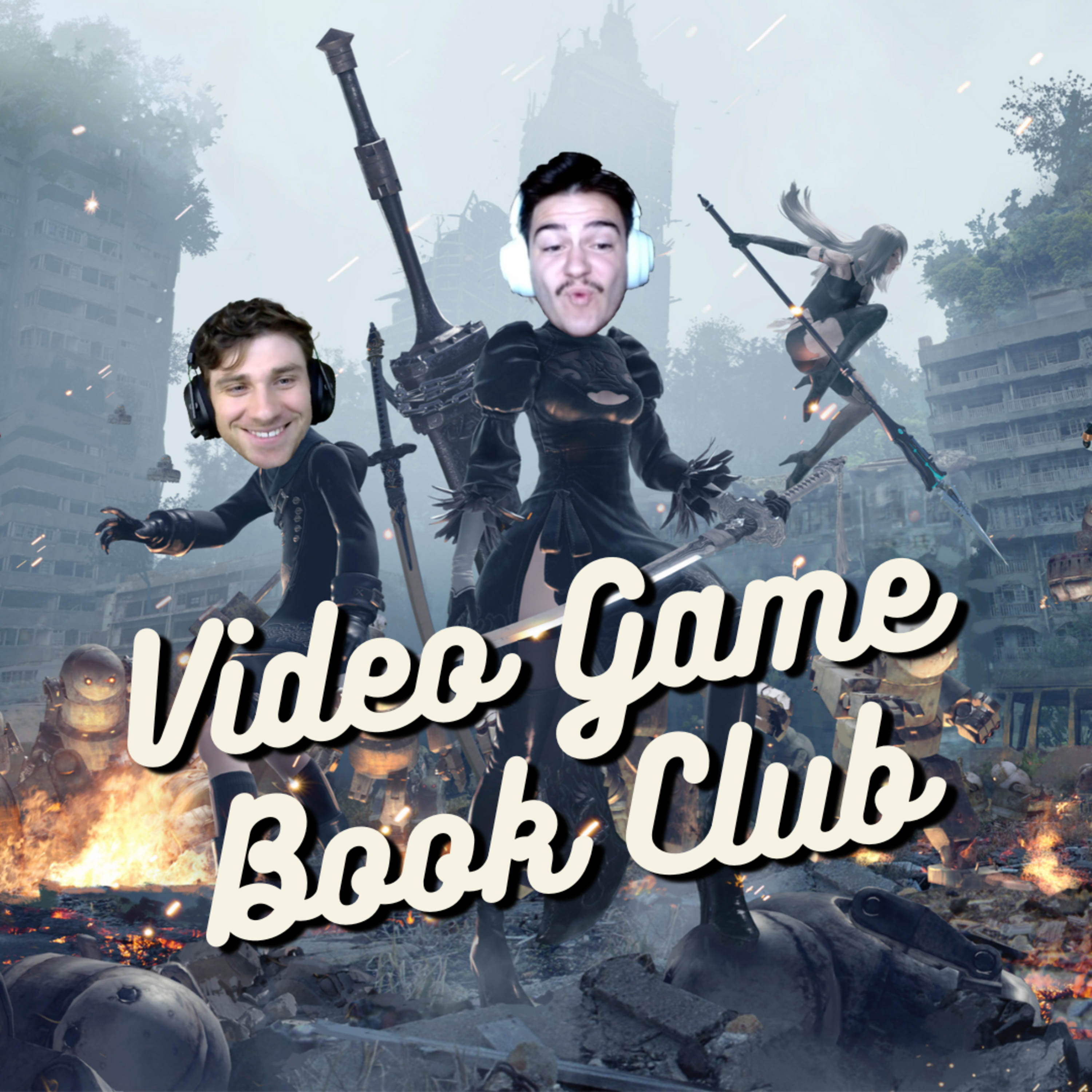 Nier: Automata - A Deeply Philosophical Experience - Video Game Book Club Nov. 2024 episode artwork