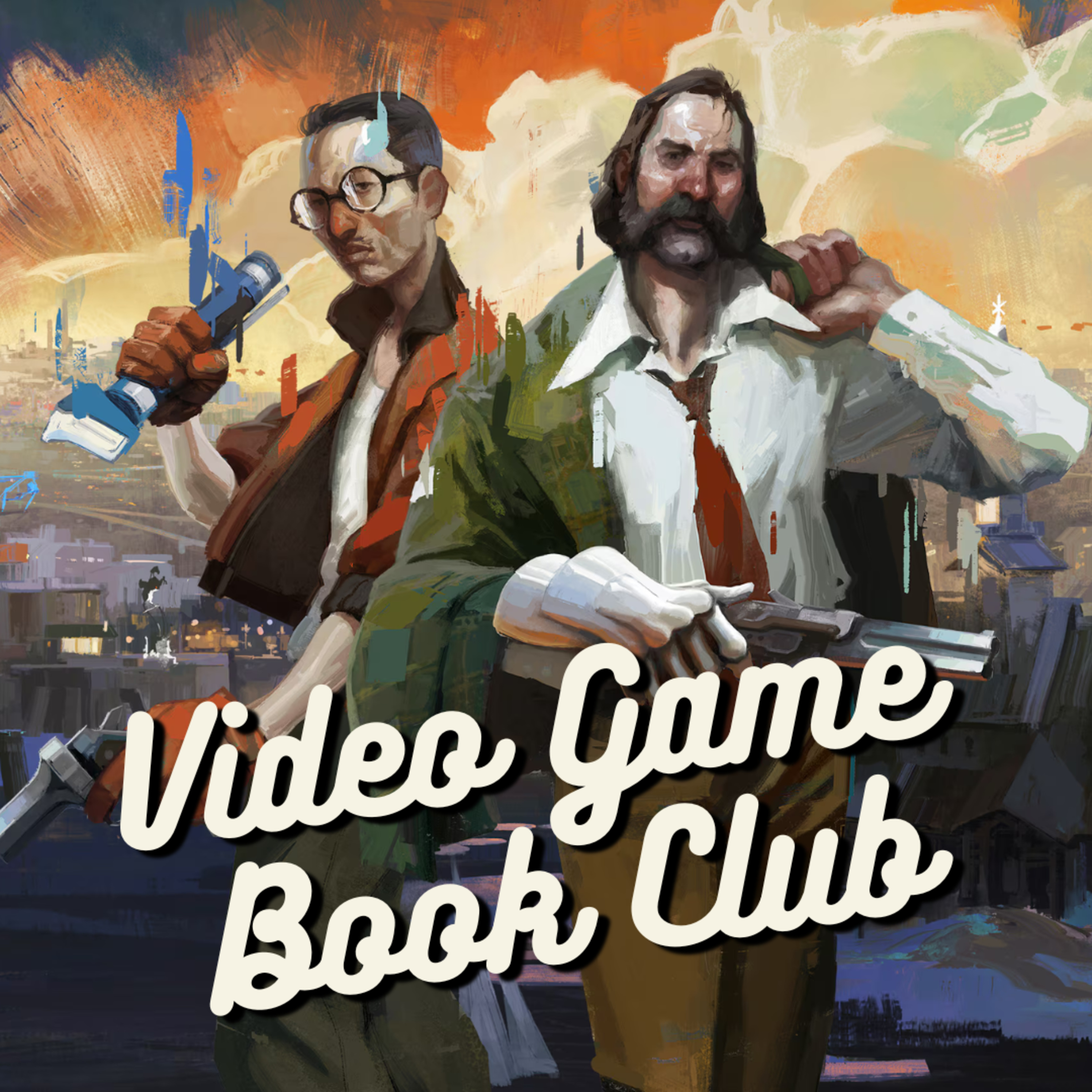 DISCO ELYSIUM - A Bizarre and Brash Mystery - Video Game Book Club Jan. 2025 episode artwork