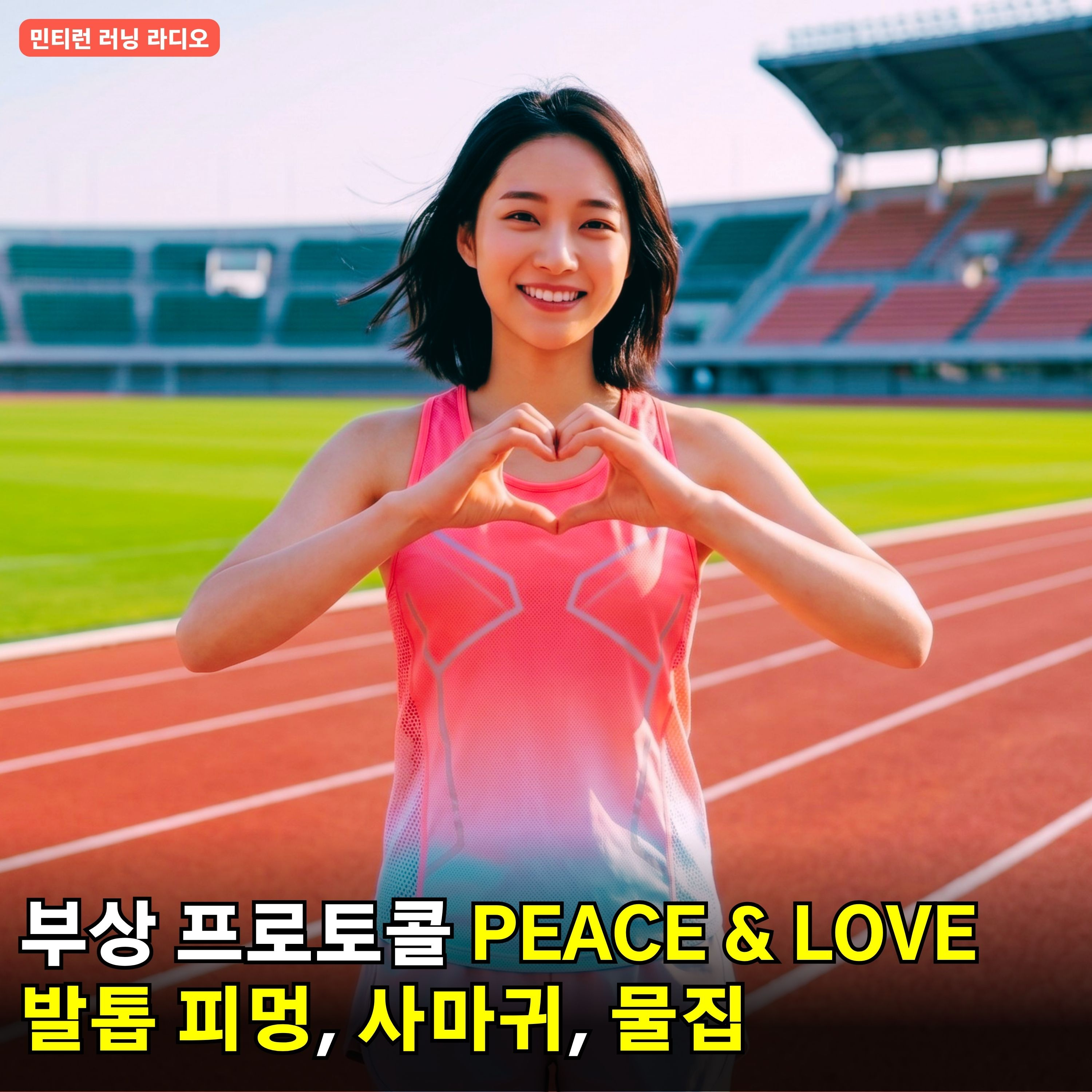 [러닝 라디오 769회] 부상을 당했을 때 아이싱을 하지 말라고? | 끔찍한 발톱 피멍 | 지긋지긋 발바닥 사마귀 | 짜증나는 물집 | 부상 프로토콜 ‘PEACE & LOVE’ episode artwork