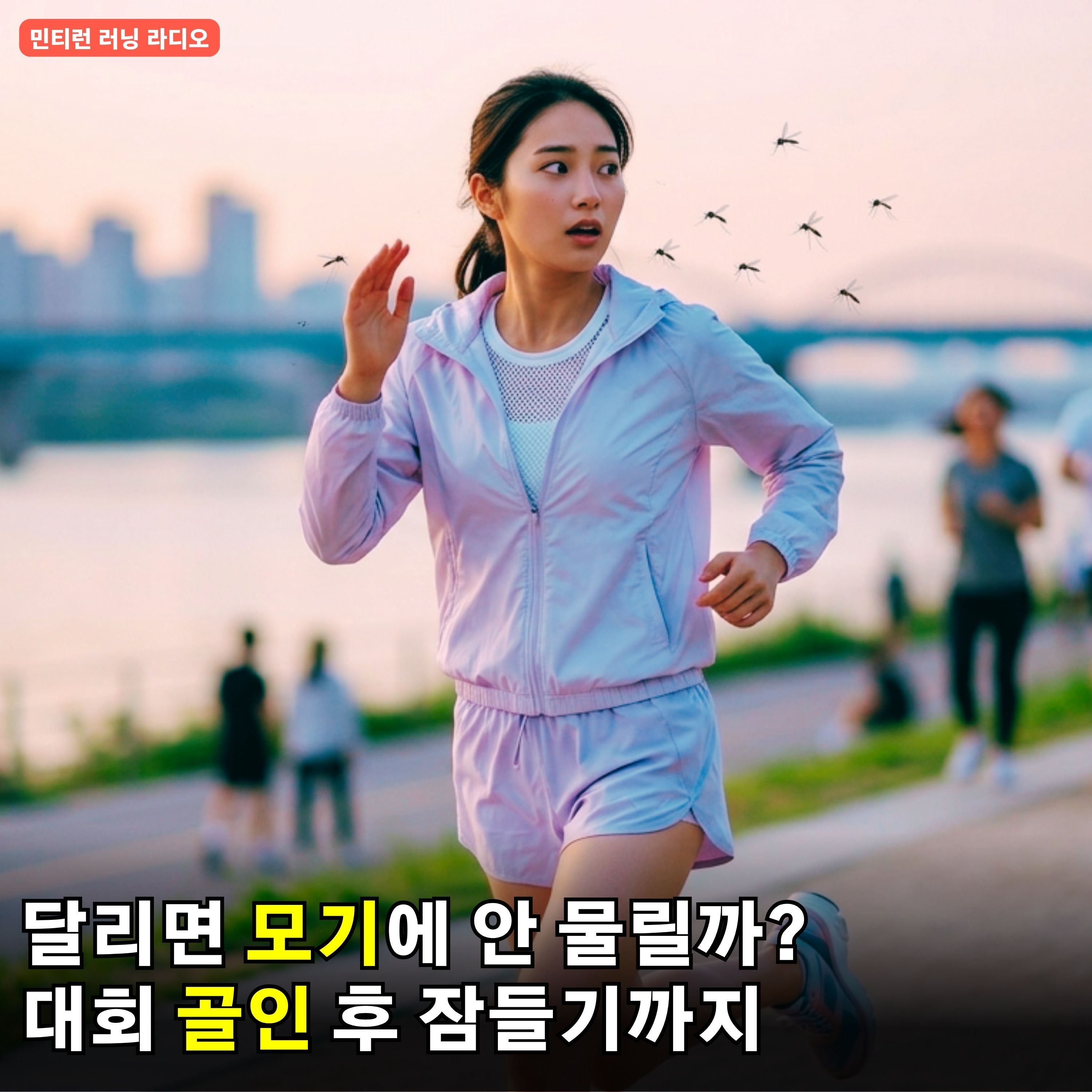 [러닝 라디오 787회] 이제 모기와의 전쟁이 시작된다 | 마라톤 대회 골인 후 그날 밤 잠들기까지 무엇을 해야 할까 | 800회 이후 러닝 라디오는 어떻게 될까 episode artwork