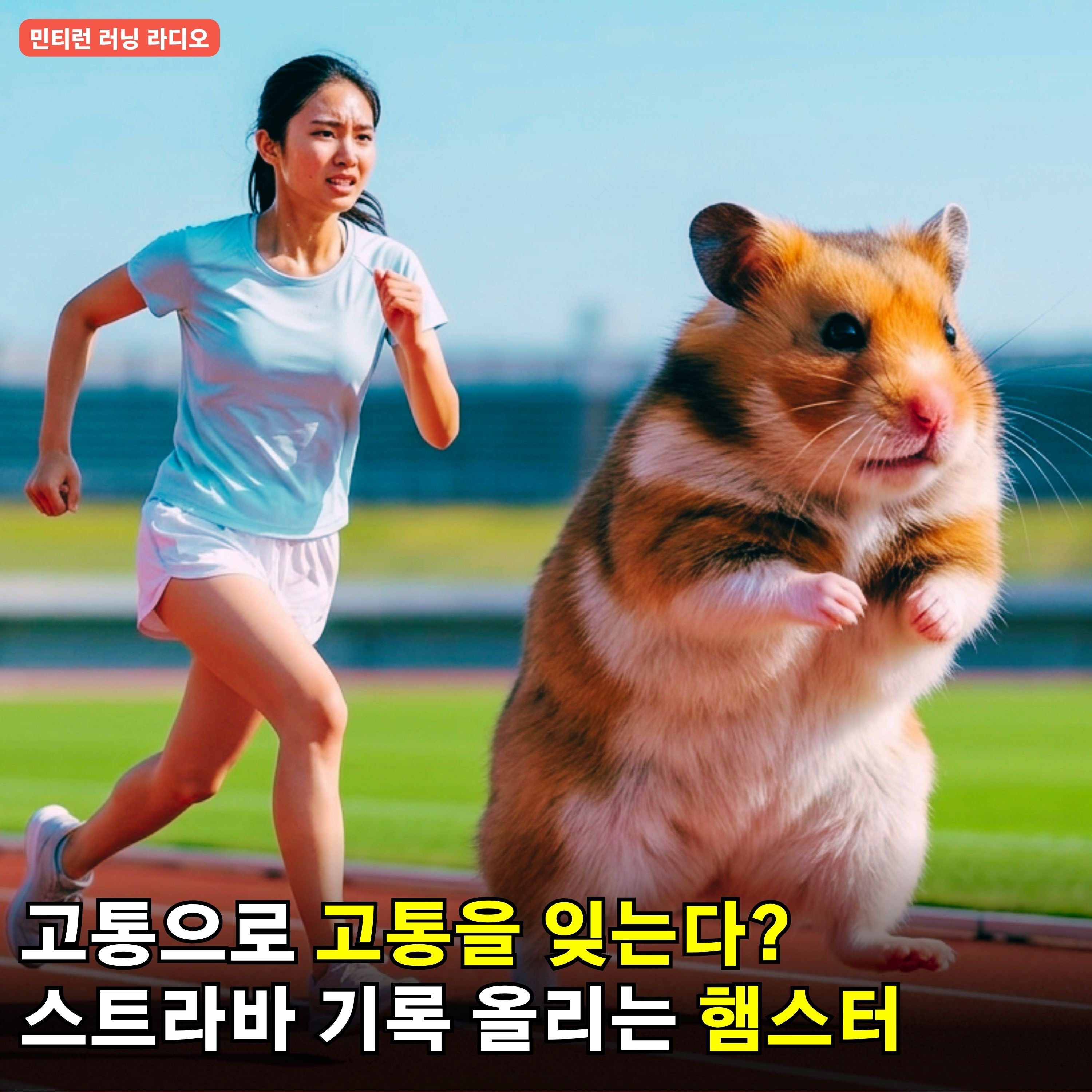 [러닝 라디오 801회] 삶의 고통을 달리기의 고통으로 잊을 수 있을까 | 스트라바 쓰는 햄스터 | 시각장애인이 가이드 없이 하프를 완주 | 수면의 중요성 episode artwork