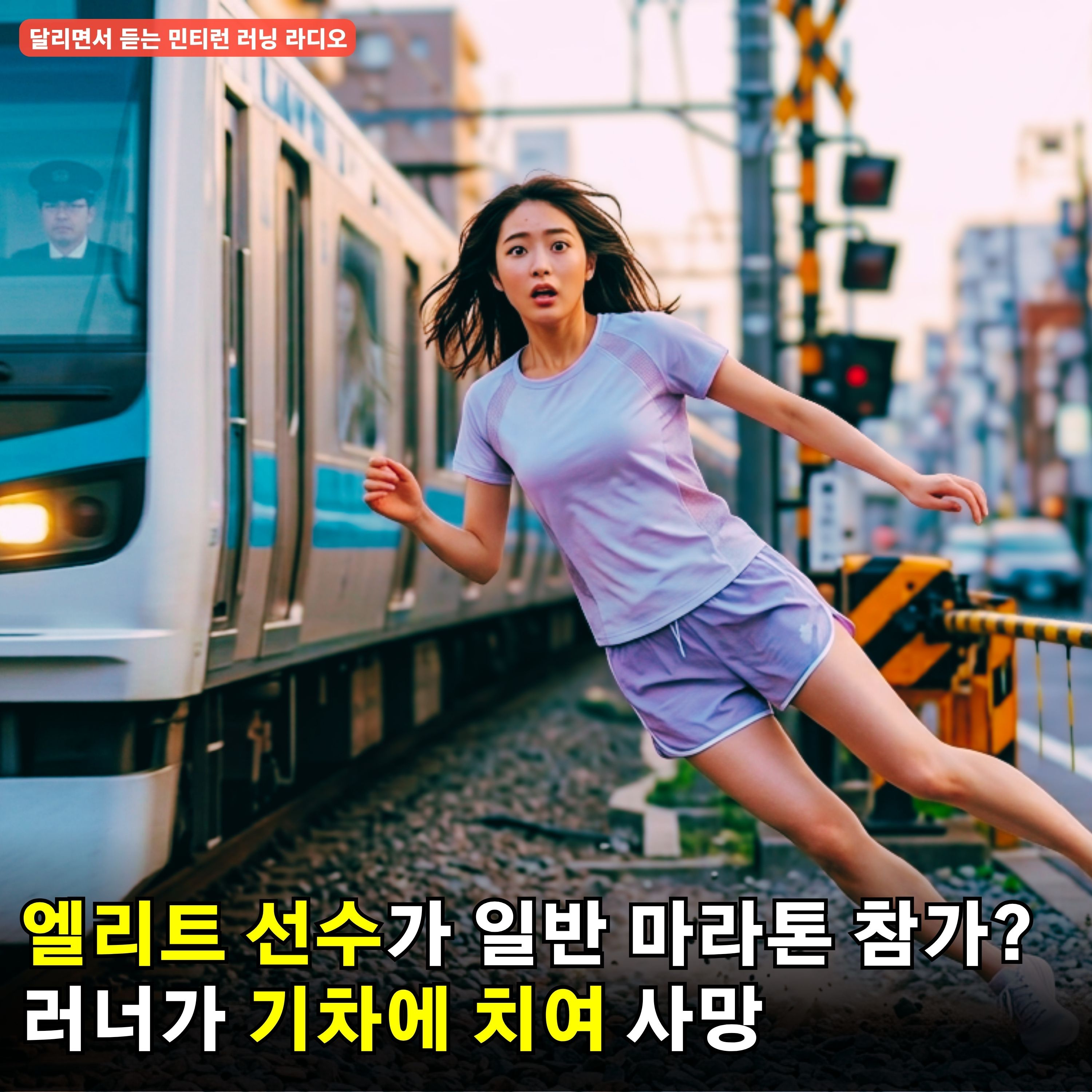 [러닝 라디오 811회] 엘리트 선수의 마라톤 대회 참여는 문제가 없을까 | 러너가 기차에 치여 사망한 사건 | 일주일 근력 운동해보고 느낀 점 | 커플은 건강도 닮아간다 episode artwork
