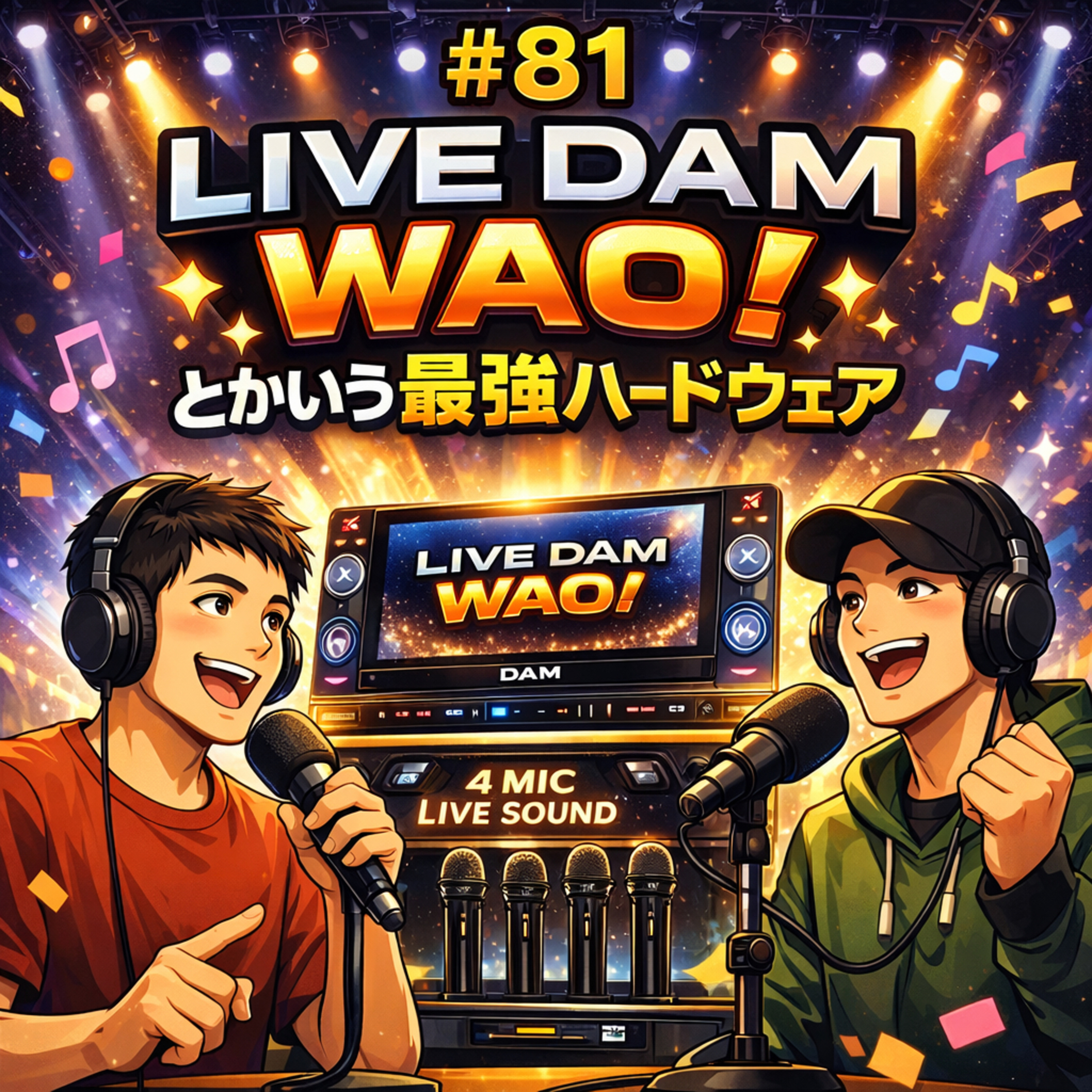 #81 LIVE DAM WAO!とかいう最強ハードウェア episode artwork