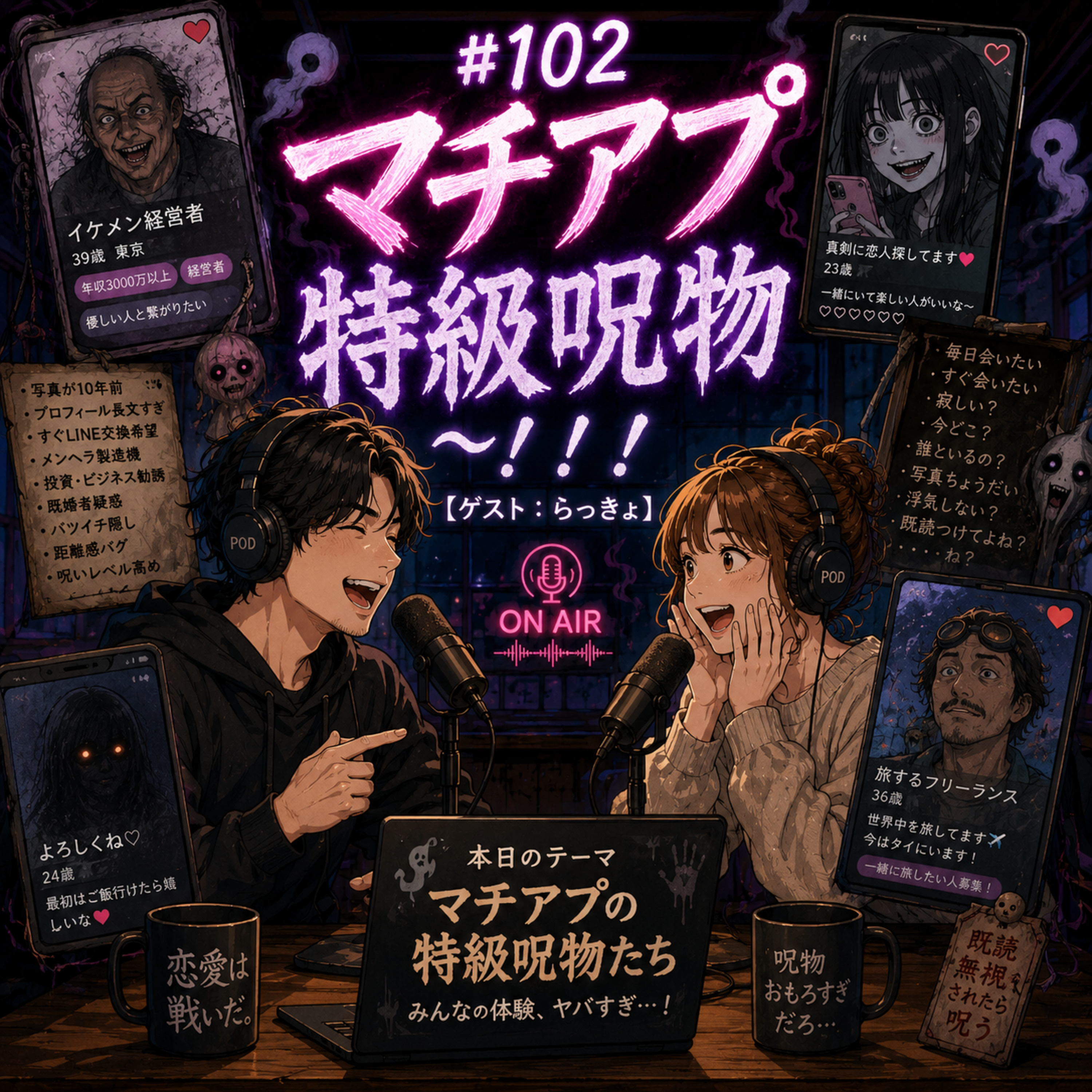 #102 マチアプ特級呪物～！！！【ゲスト：らっきょ】 episode artwork