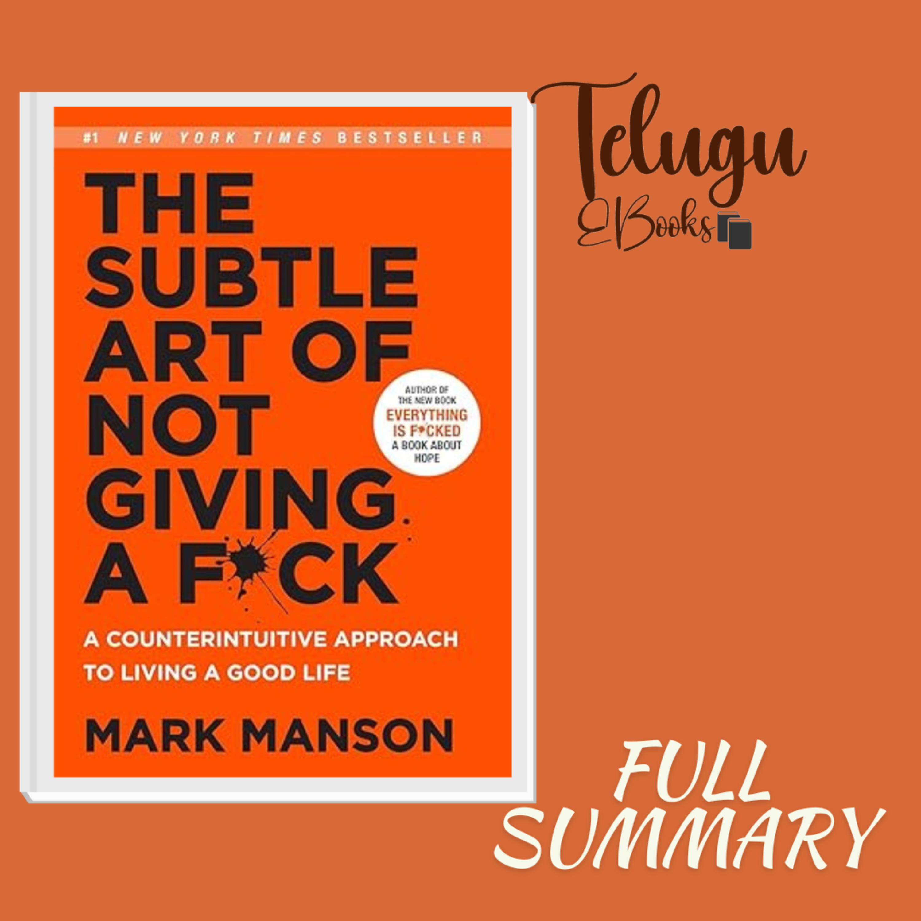 The Subtle Art of Letting Go – Master the Power of Not Giving a F*ck! | Telugu EBooks episode artwork