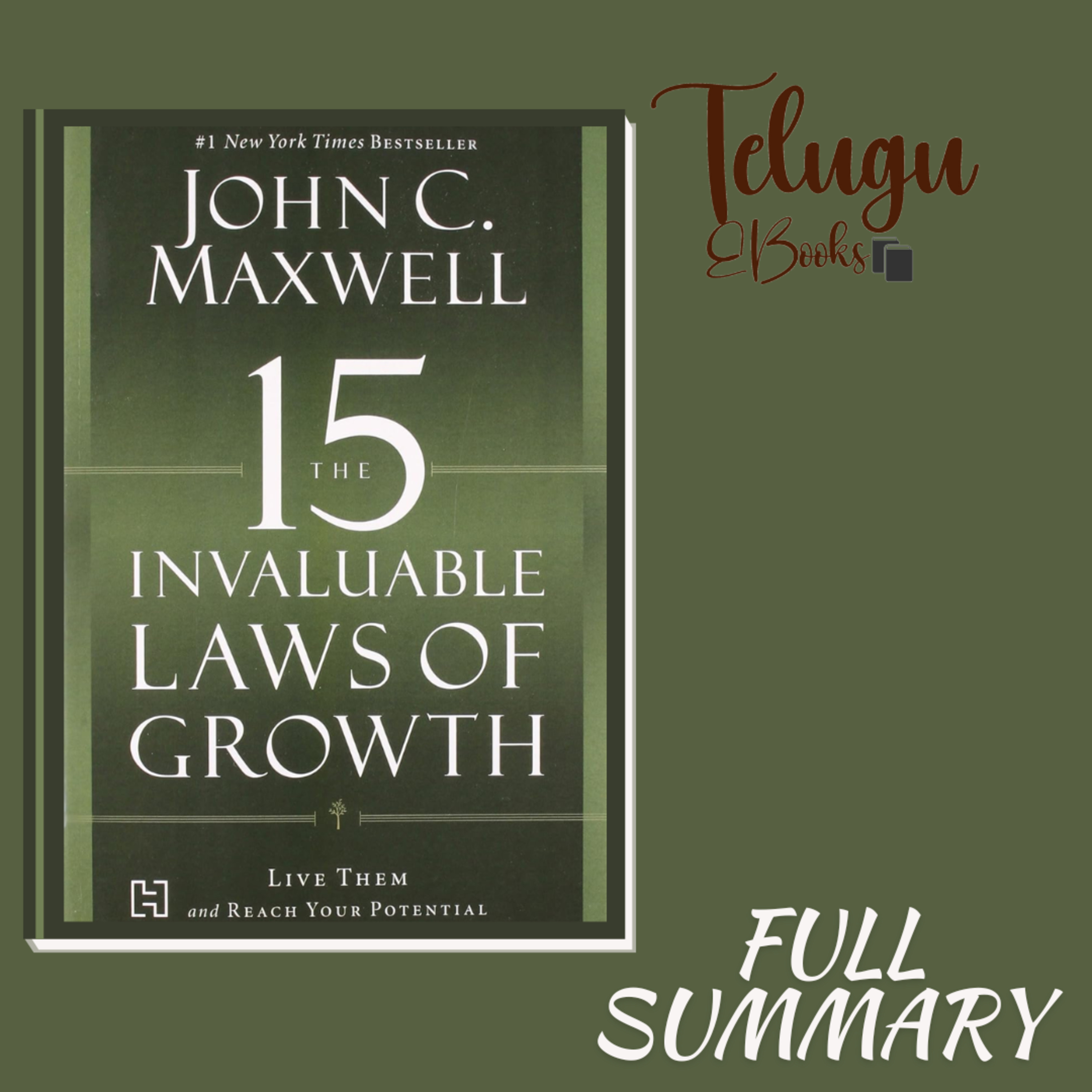 15 Powerful Laws to Unlock Your Growth & Success! | Telugu EBooks episode artwork