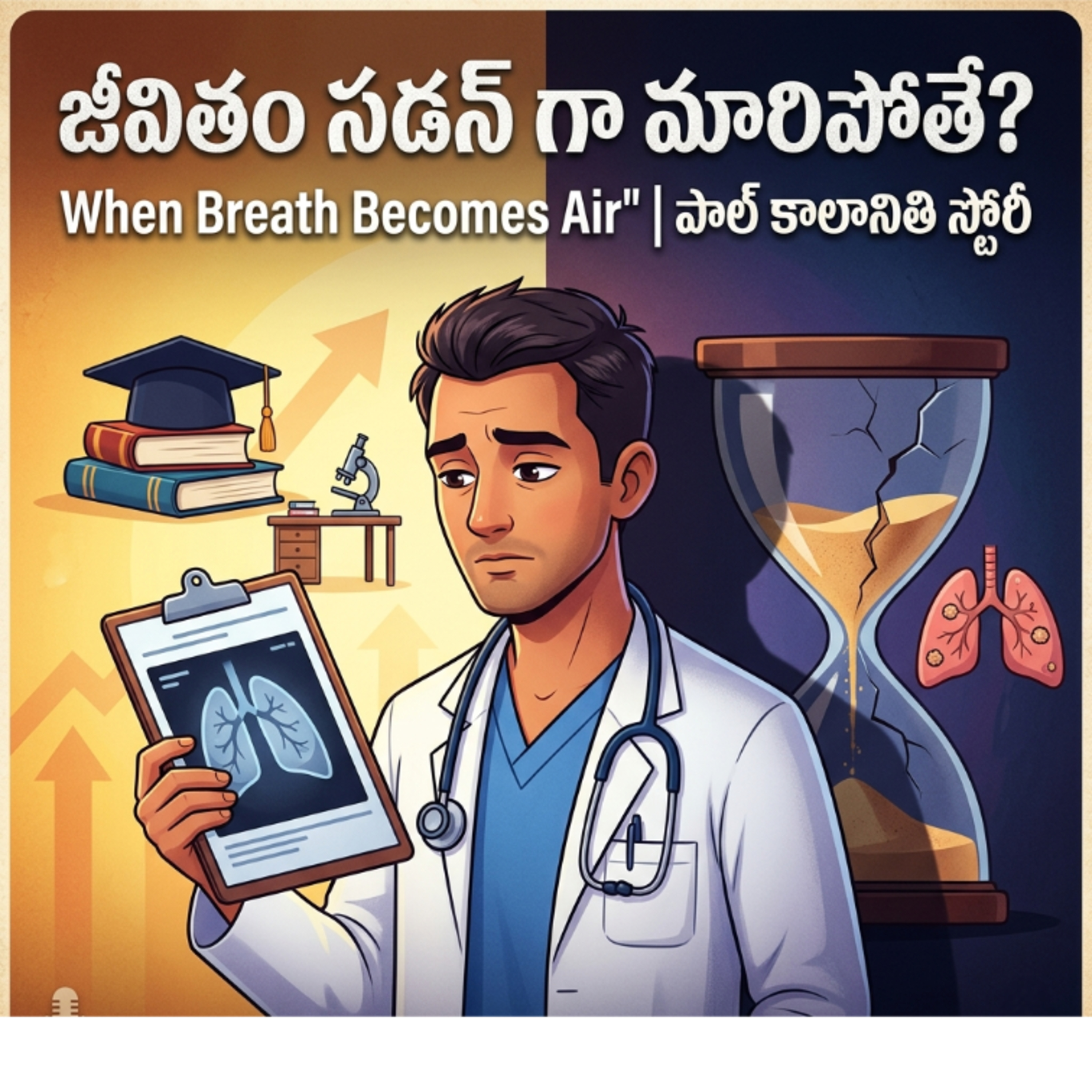 The Book He Finished With His Dying Breath | When Breath Becomes Air | Telugu EBooks episode artwork
