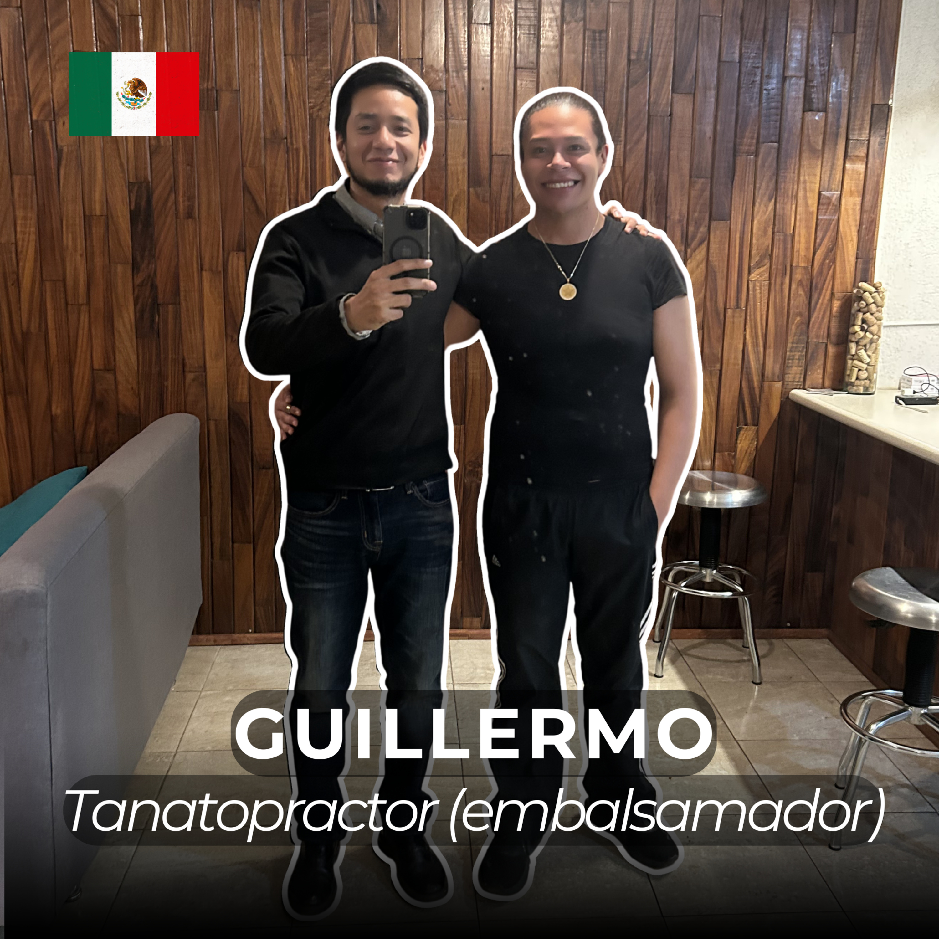 "Esto hacen con los cuerpos… y no lo sabías" - Guillermo es embalsamador episode artwork