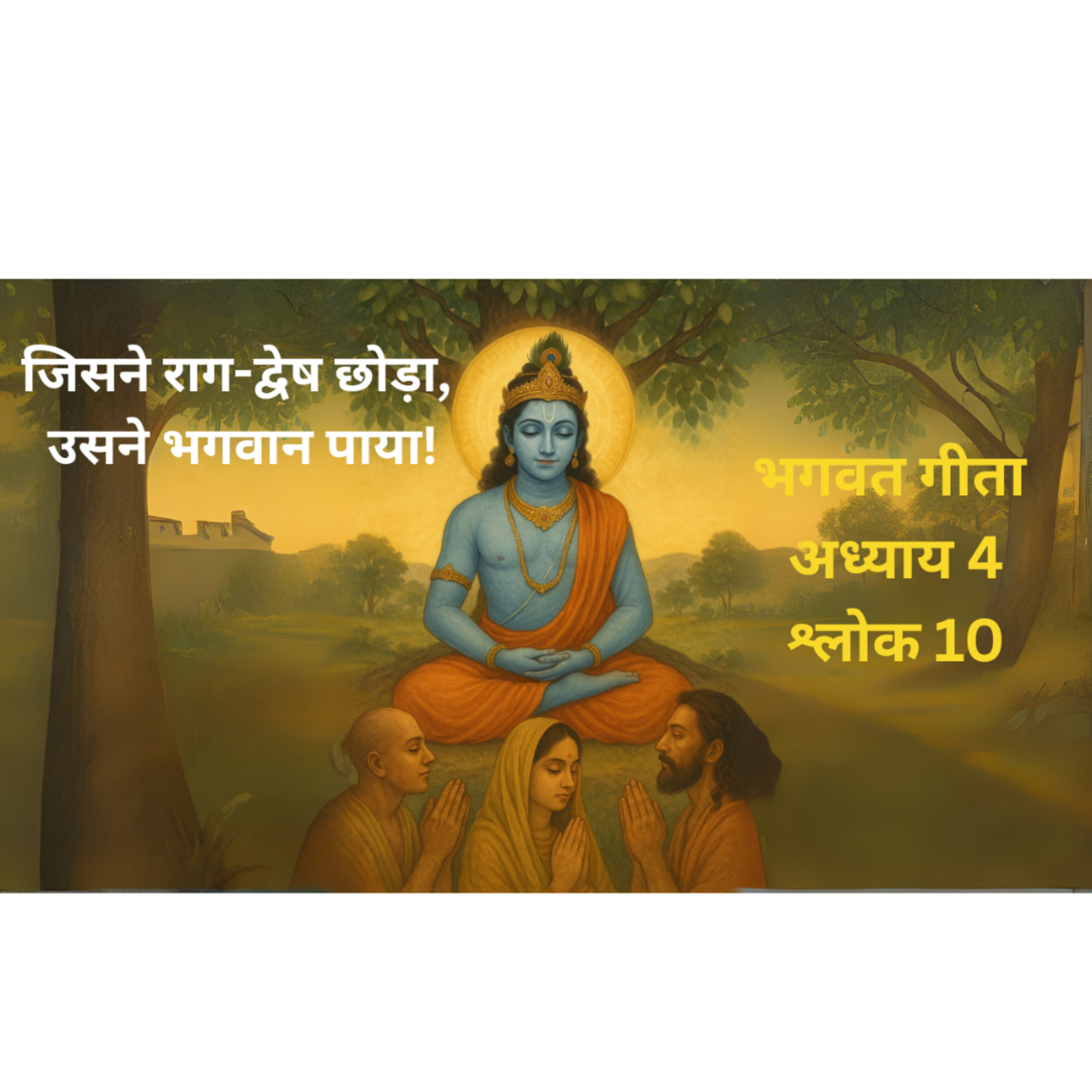 Chapter 4 Shlok 10 - Jnana Karma Sanyasa Yoga  episode artwork