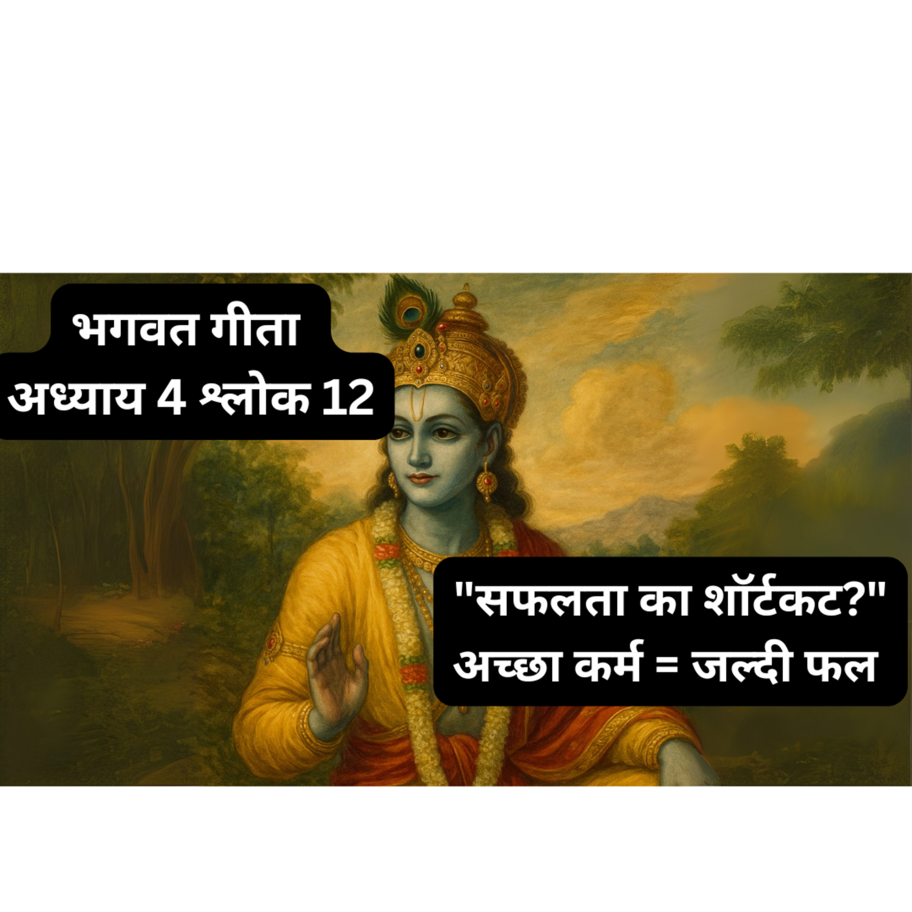 Chapter 4 Shlok 12 - Jnana Karma Sanyasa Yoga  episode artwork
