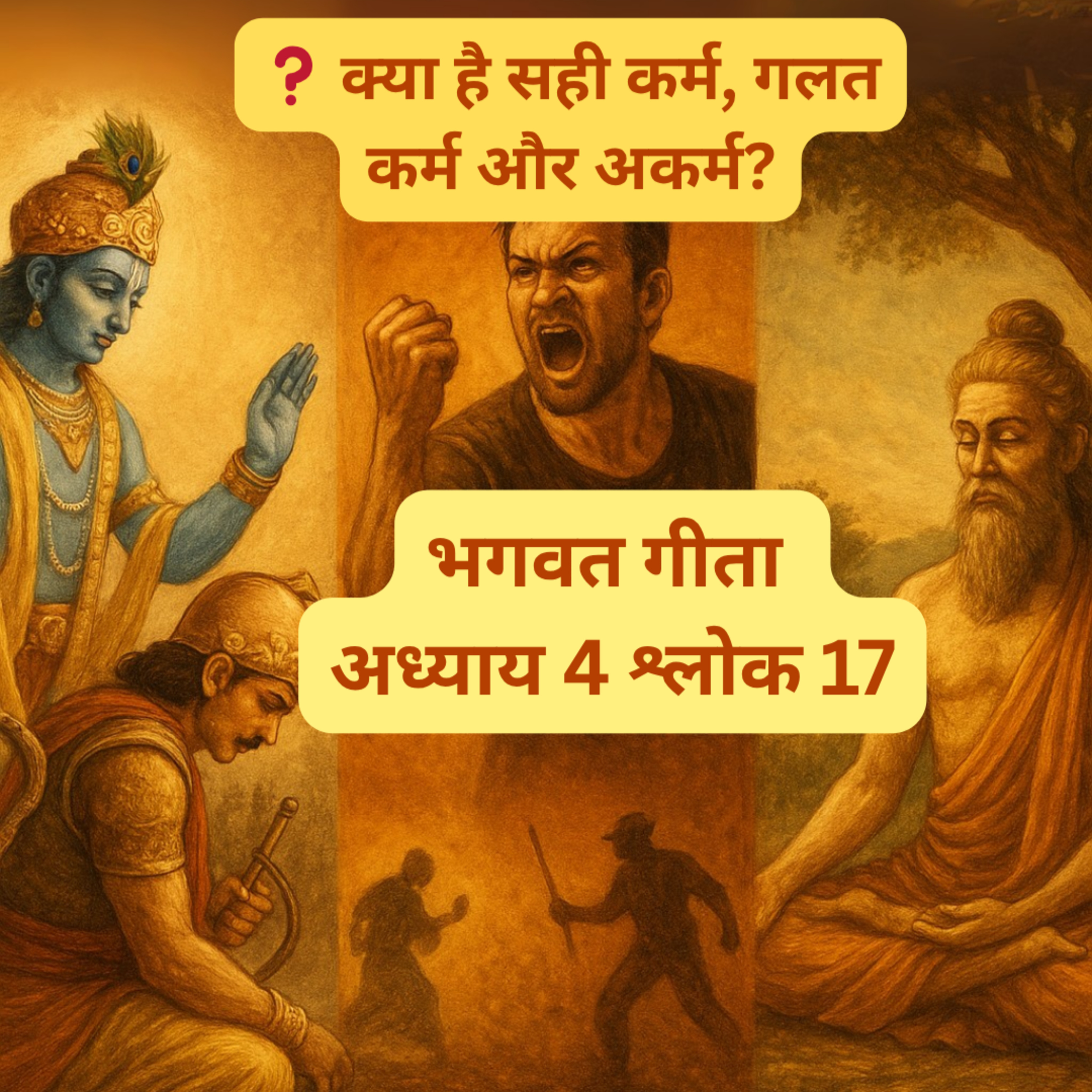 Karma, Vikarma & Akarma – The Deep Mystery | Bhagavad Gita Chapter 4, Shlok 17 episode artwork