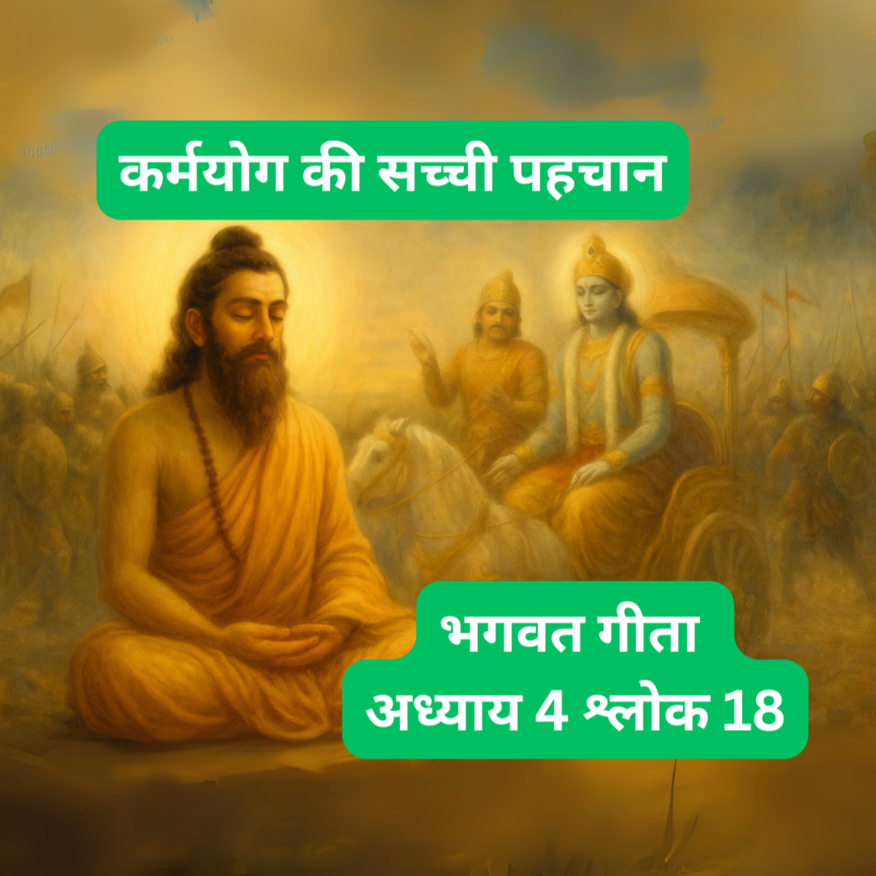 कर्म में अकर्म का रहस्य 🔱 | Bhagavad Gita Chapter 4 Shlok 18 Explained | Action in Inaction episode artwork