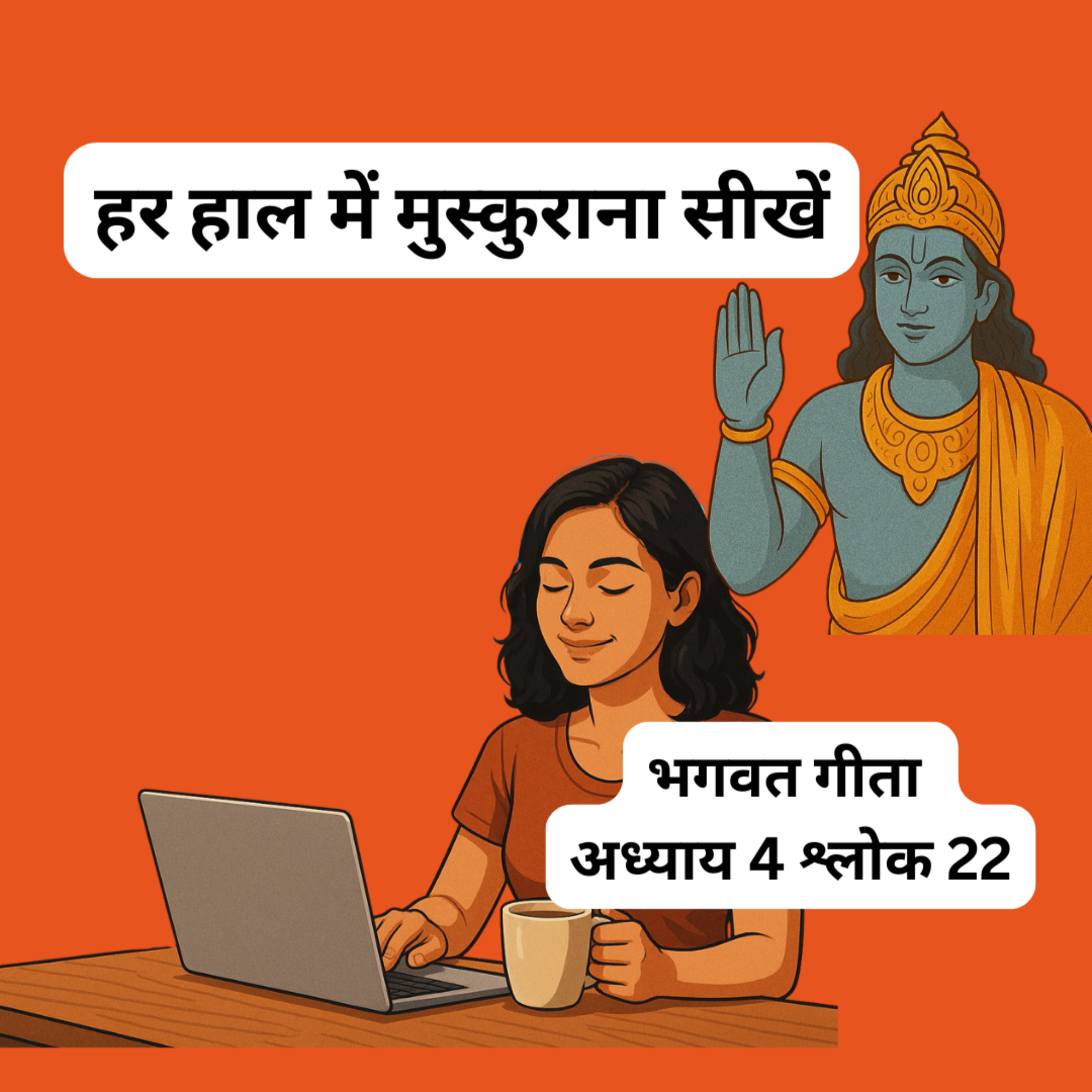 Learn to Smile in Every Situation | Bhagavad Gita Chapter 4 Verse 22 Explained episode artwork
