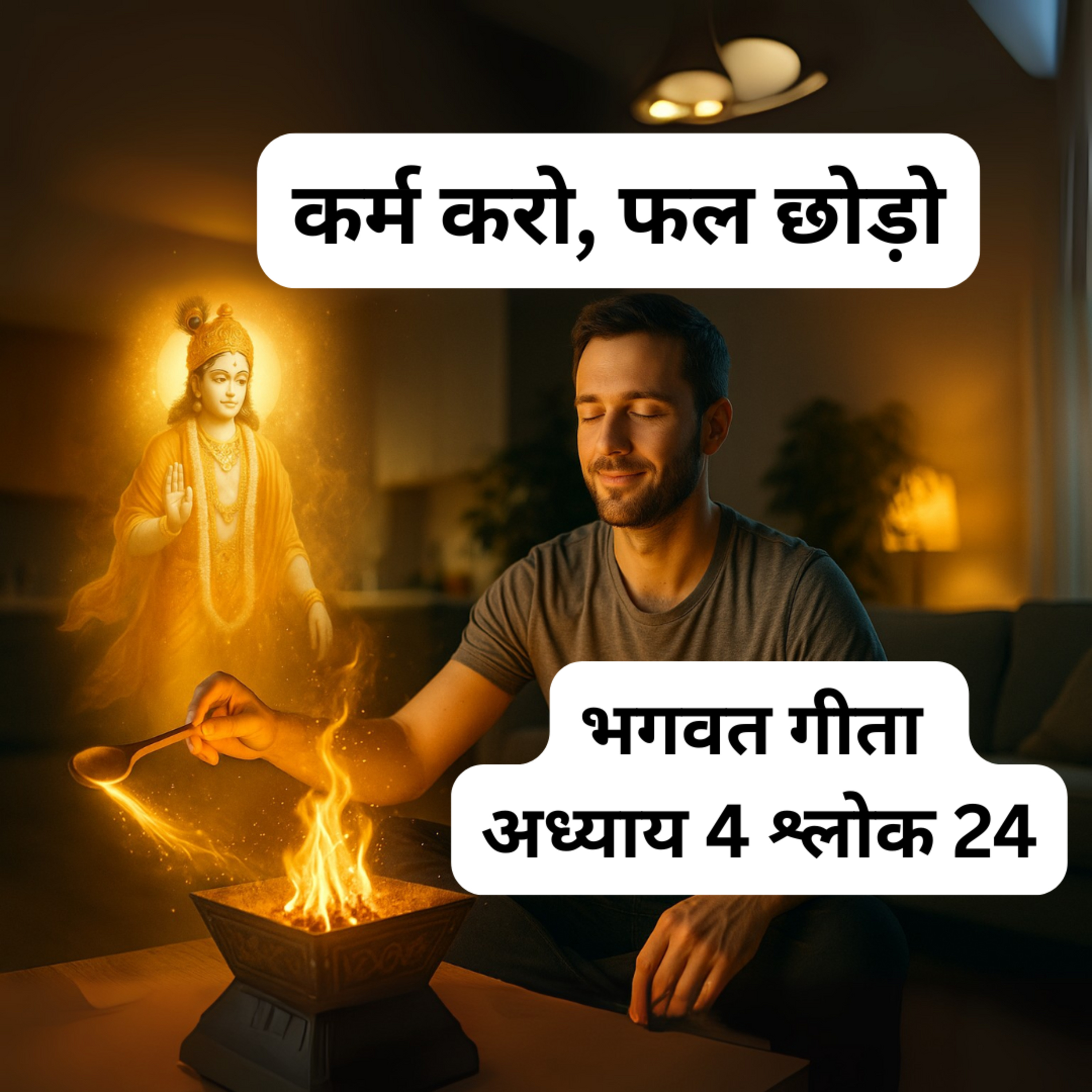Do Your Duty, Leave the Result | Bhagavad Gita Chapter 4 Shlok 24 episode artwork