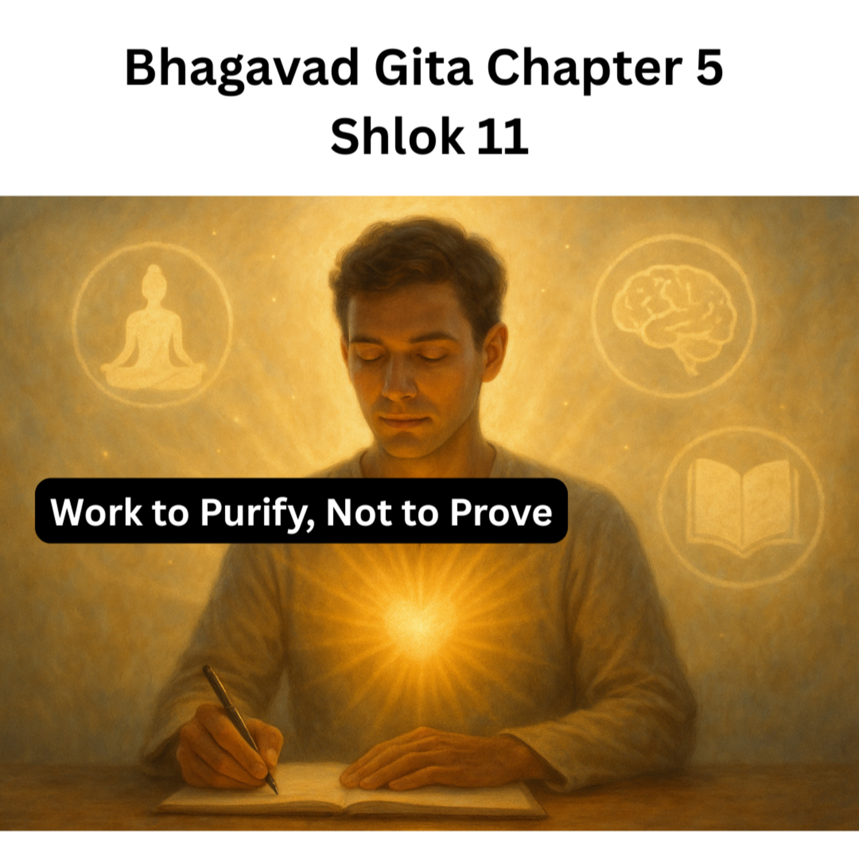 Work to Purify, Not to Prove | Bhagavad Gita Chapter 5 Shlok 11 Explained Hindi | Sanatan Strings episode artwork