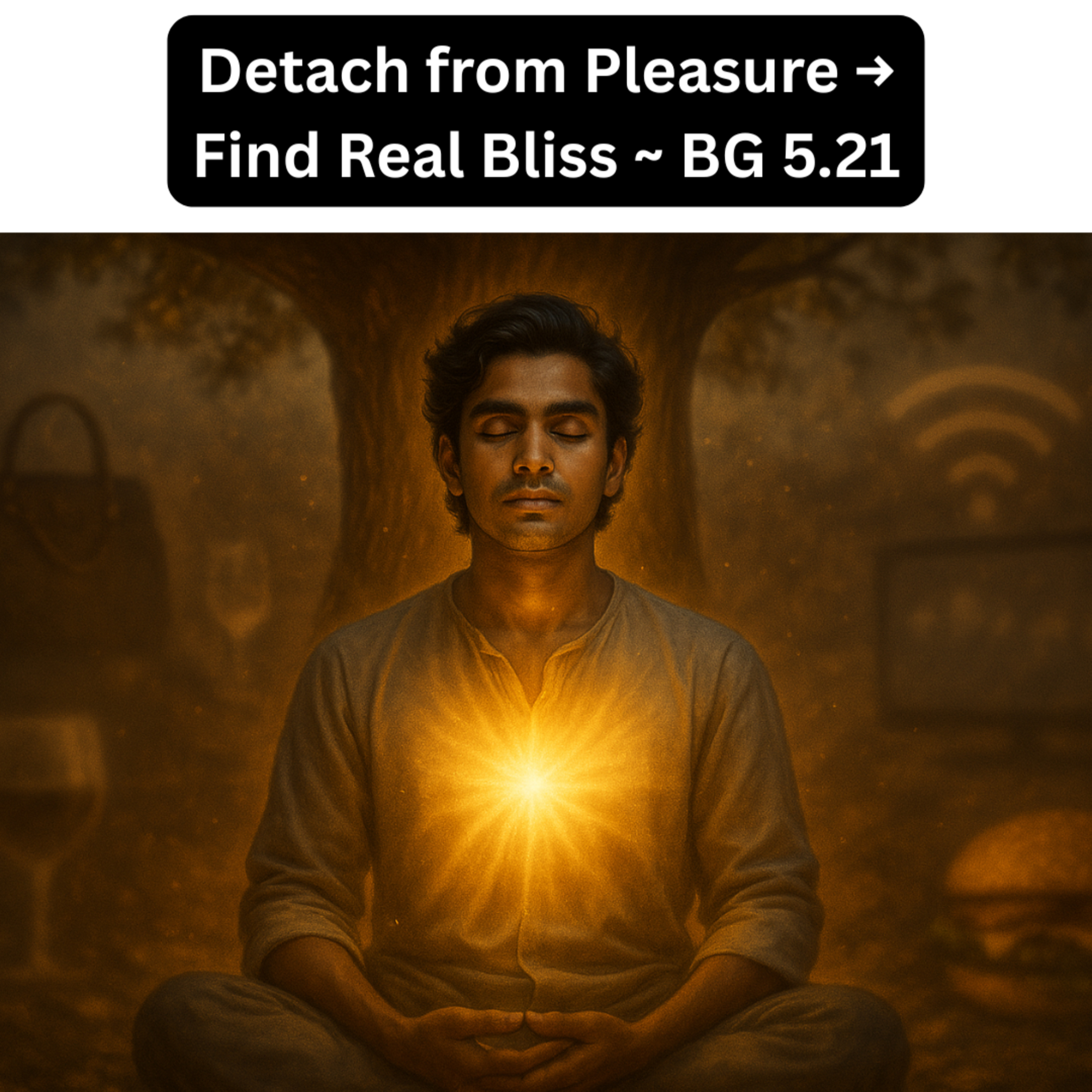 Detach from Pleasure → Find Real Bliss — Bhagavad Gita Chapter 5 Shlok 21 Explained Hindi episode artwork