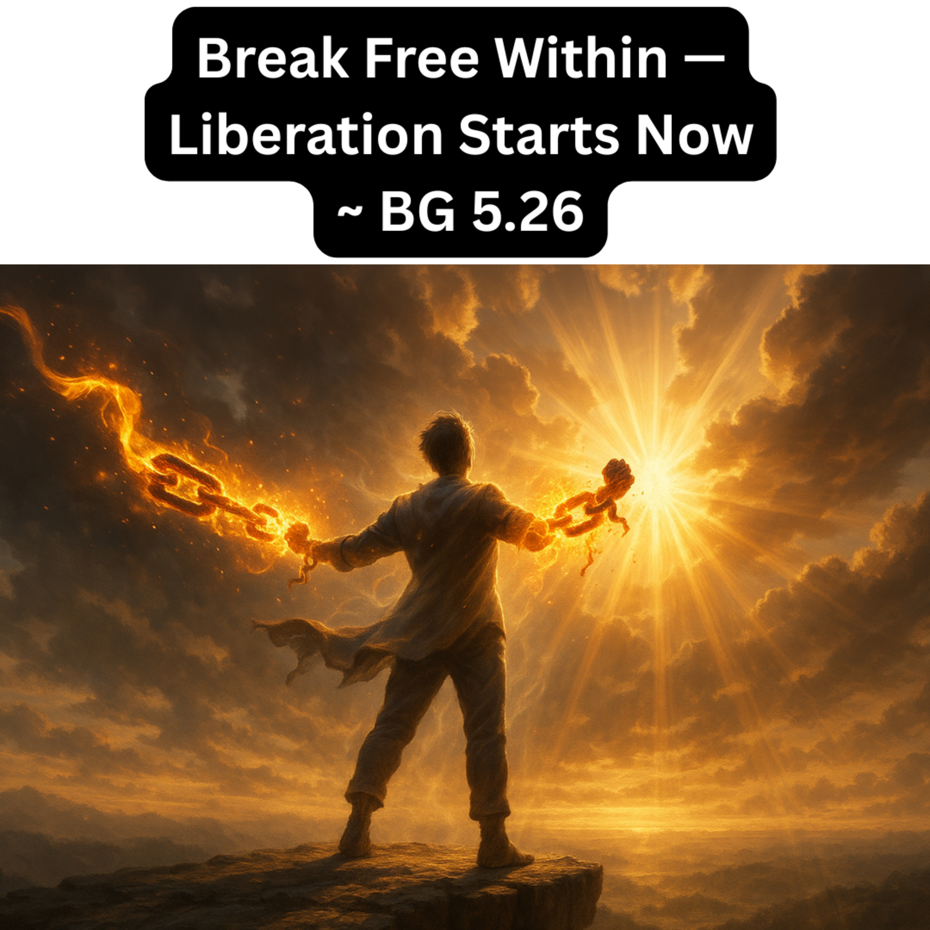 Break Free from Anger & Desire — Bhagavad Gita Chapter 5 Shlok 26 Explained Hindi | Sanatan Strings episode artwork