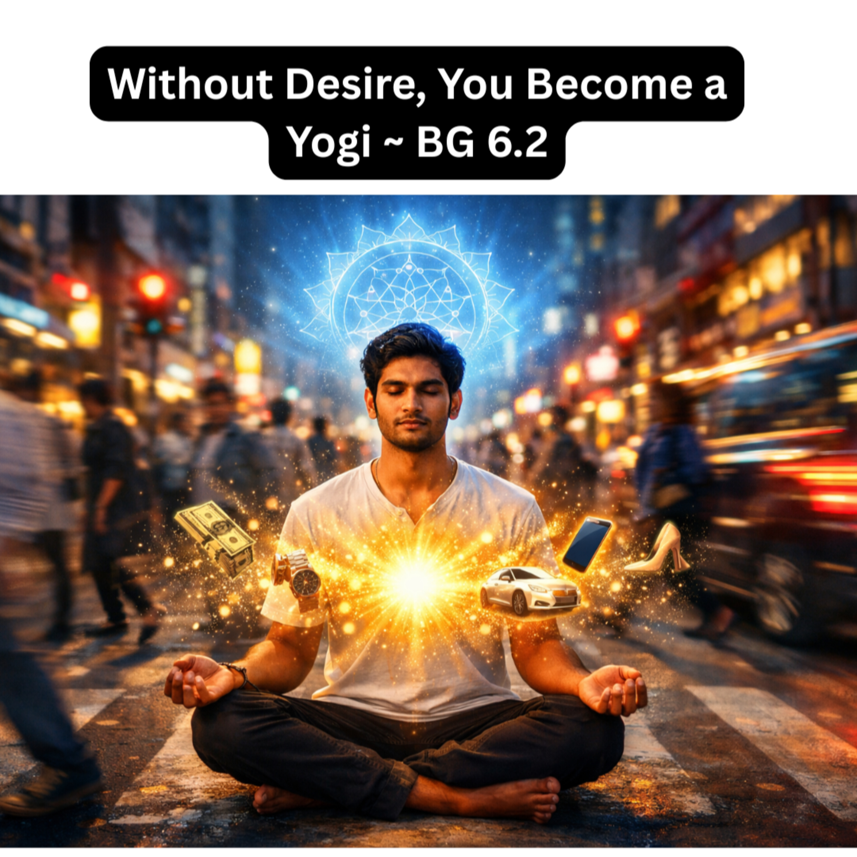 Without Desire, You Become a Yogi | Bhagavad Gita Chapter 6 Shlok 2 Explained Hindi episode artwork