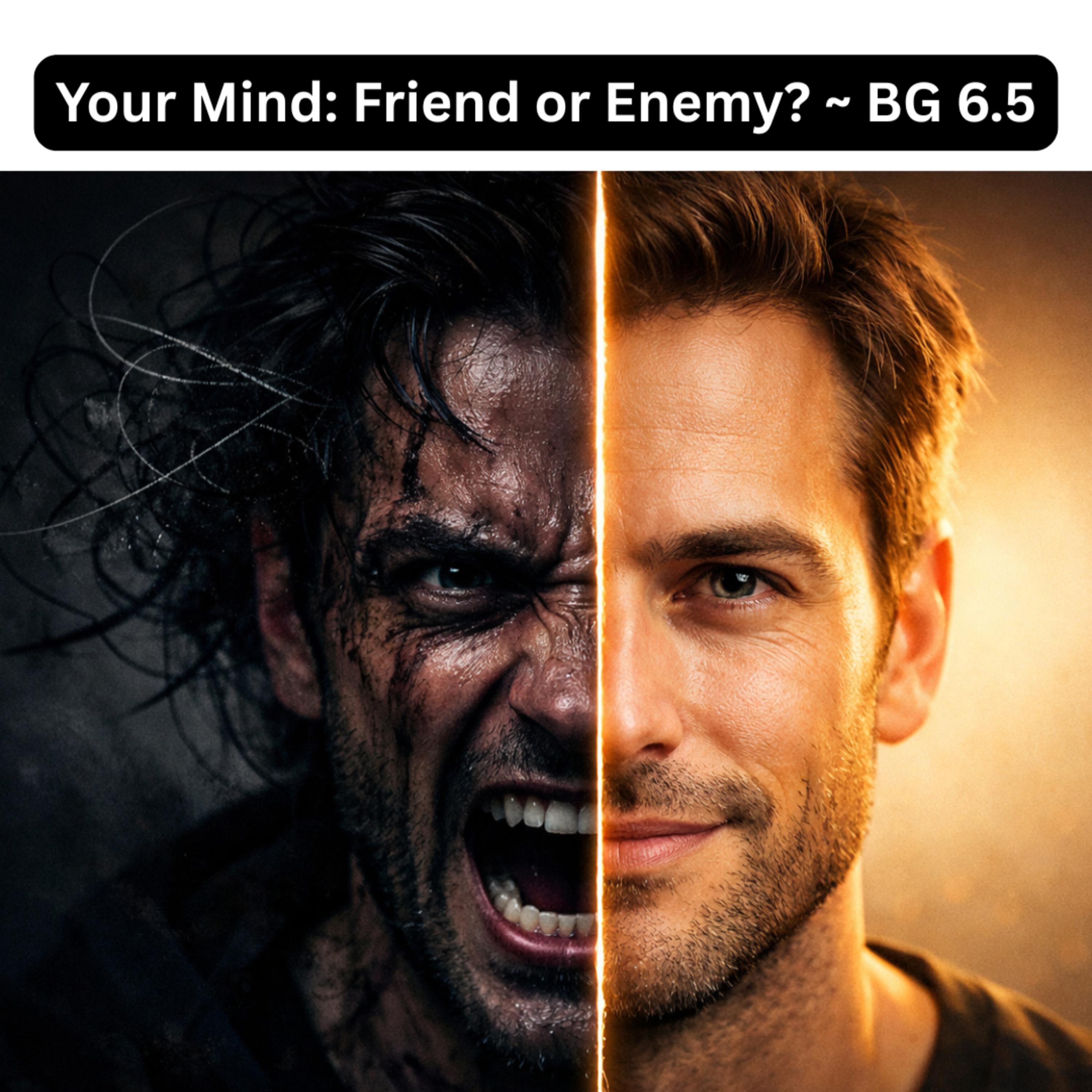Your Mind: Friend or Enemy? | Bhagavad Gita Chapter 6 Shlok 5 Explained Hindi episode artwork