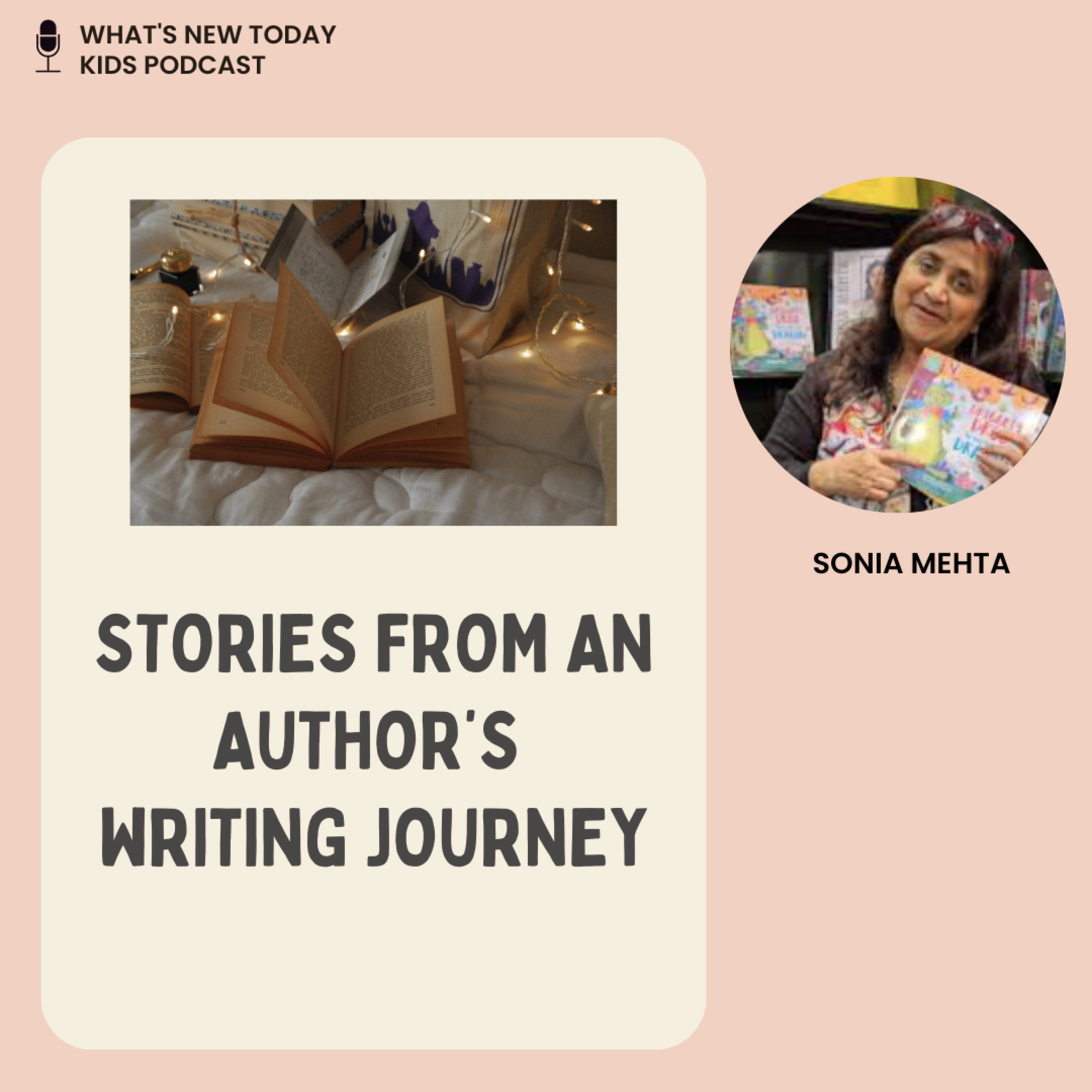 Sonia Mehta's writing journey as a children's author