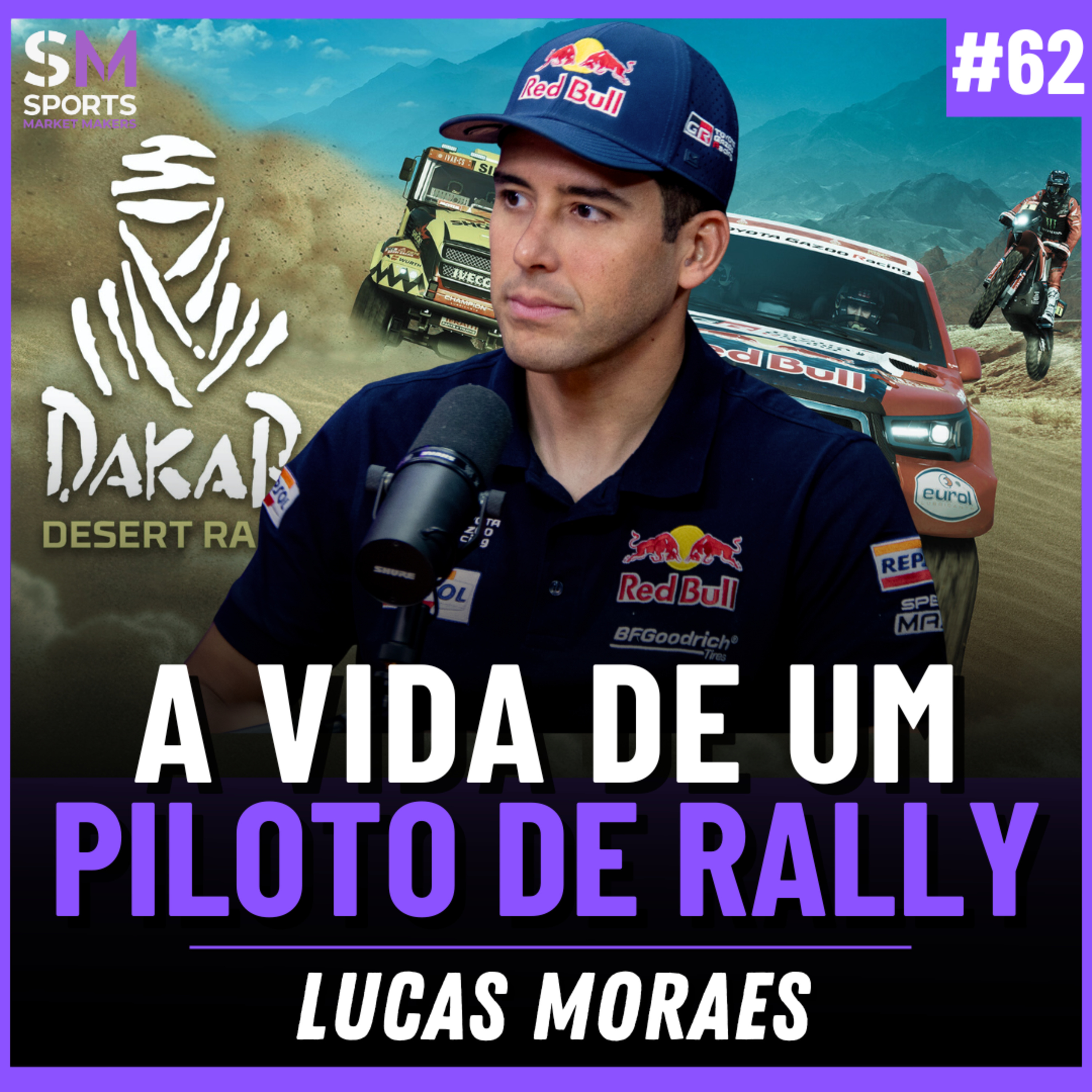 A HISTÓRIA DE SUPERAÇÃO DO BRASILEIRO QUE CHOCOU O MUNDO DO RALLY | Sports Market Makers #62 episode artwork
