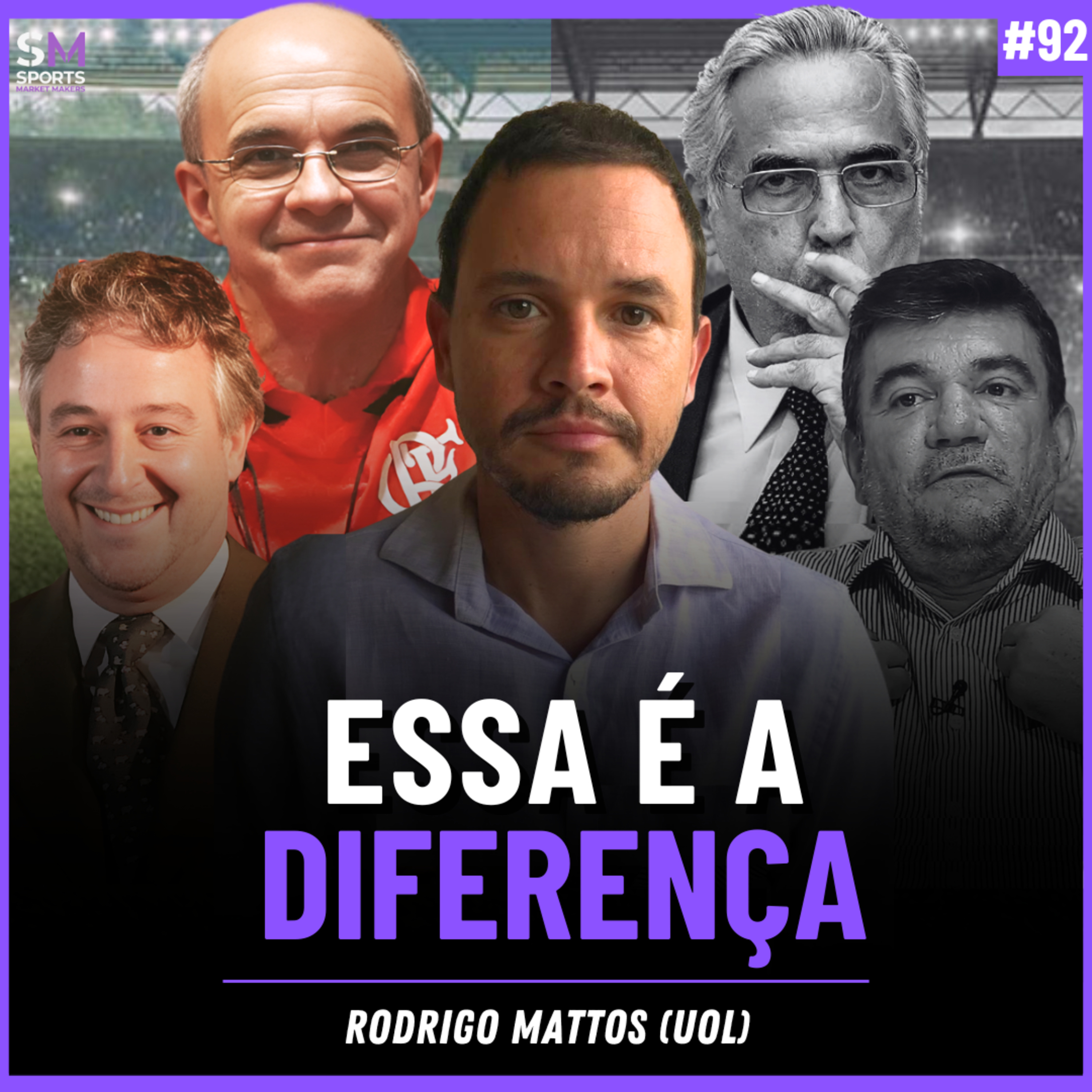 POR QUE FLAMENGO E PALMEIRAS DOMINAM E SEUS RIVAIS AFUNDAM? | Sports Market Makers #92 episode artwork