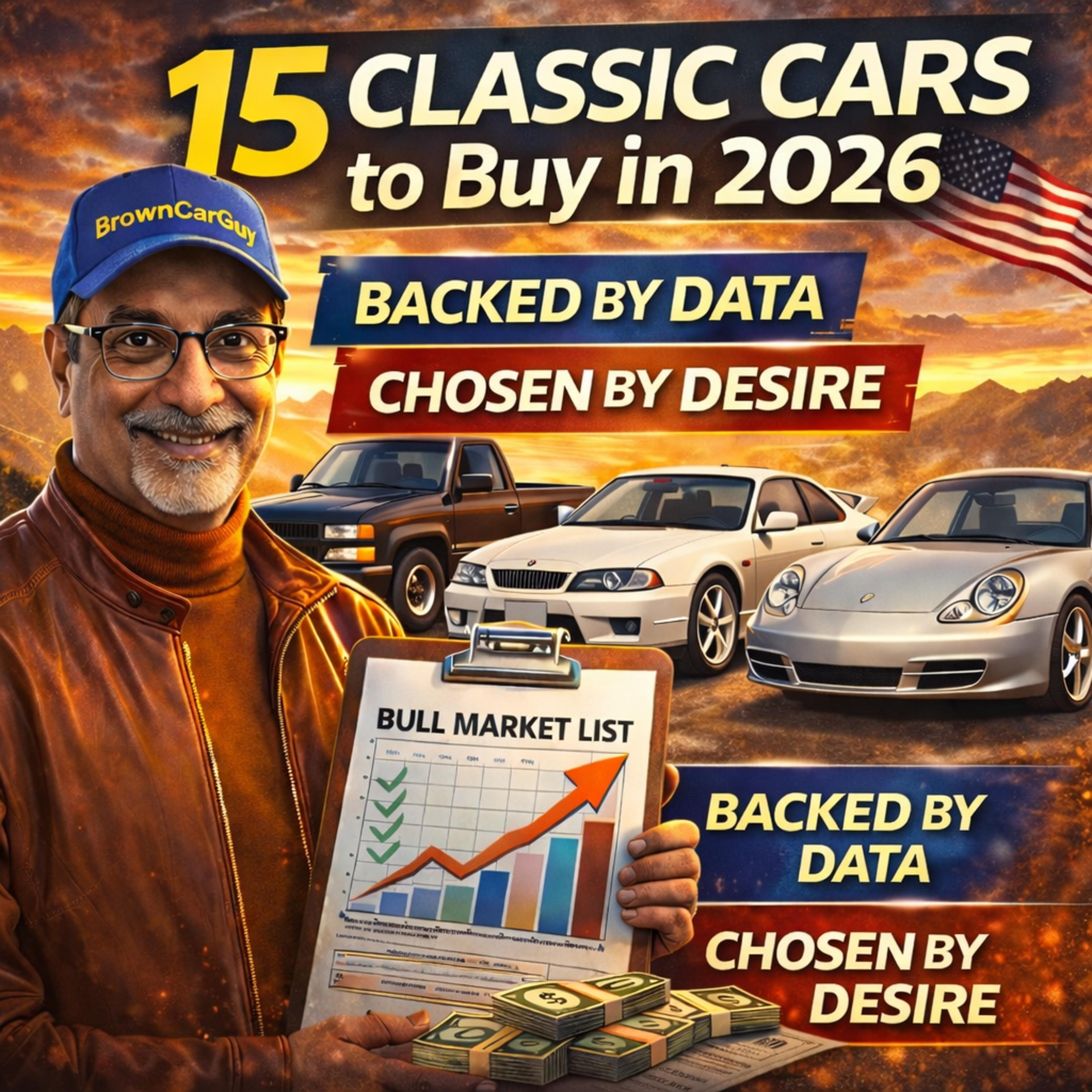 15 Classic Cars to Buy in 2026 — Backed by Data, Driven by Desire
