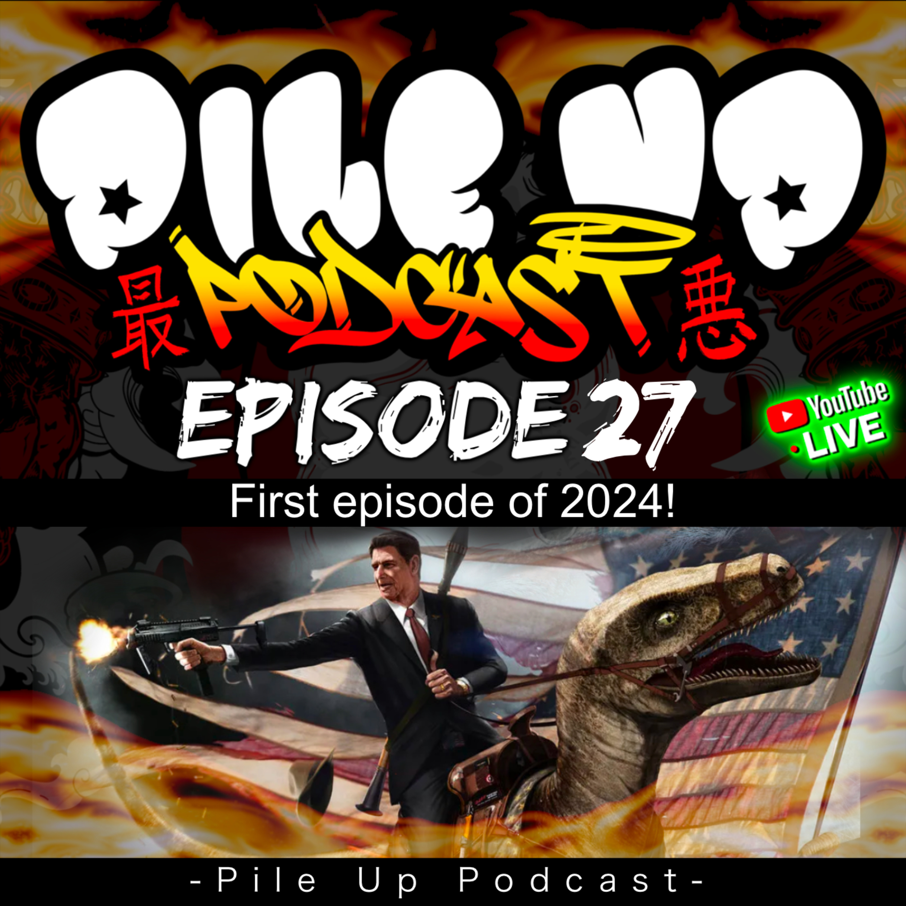 Pile Up Podcast Ep 27 - First Show of 2024! episode artwork