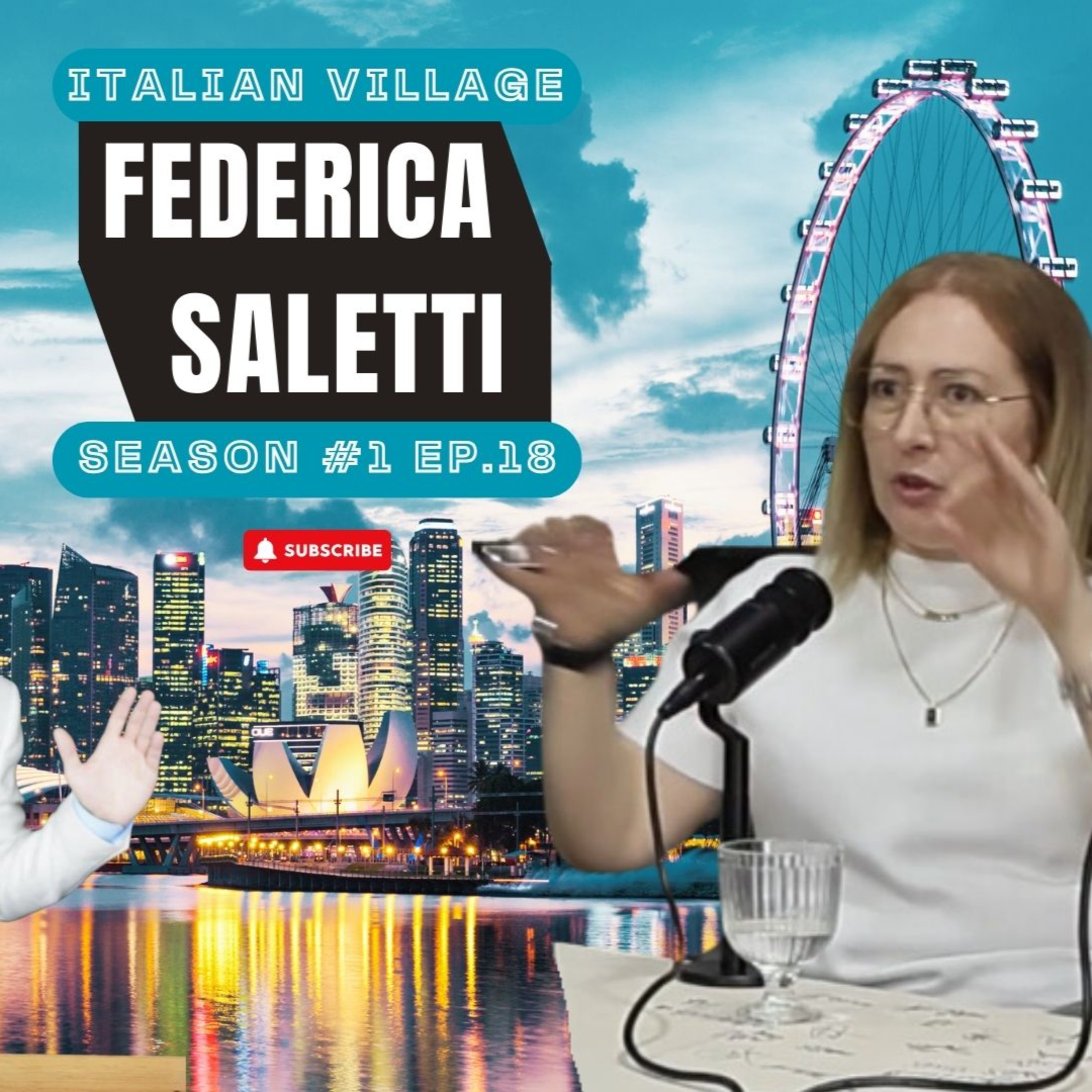 SS01 Ep018 - Esplorando l'Asia con Federica Saletti: tra Avventura e Normalità episode artwork