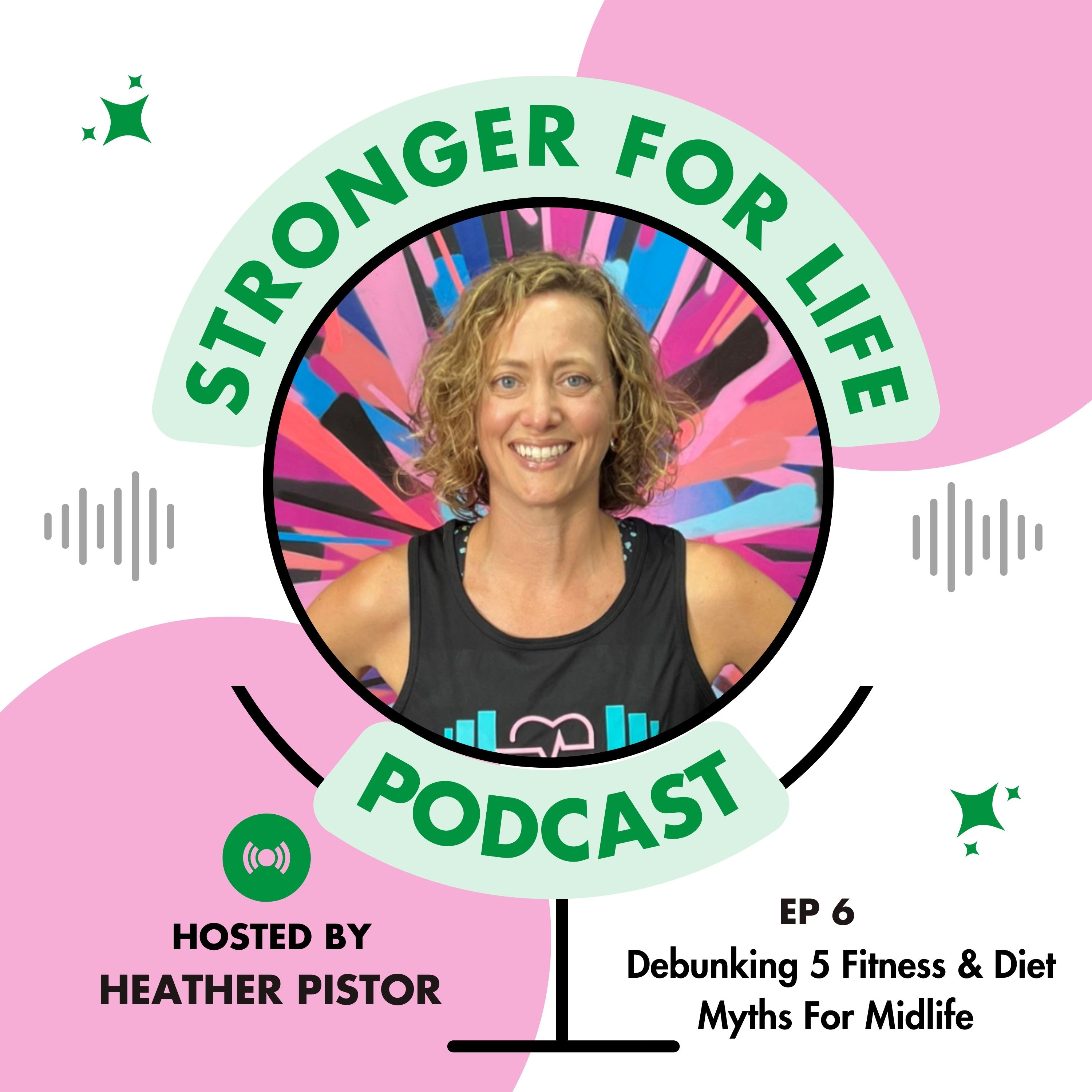 Debunking 5 Fitness & Diet Myths For Midlife  episode artwork