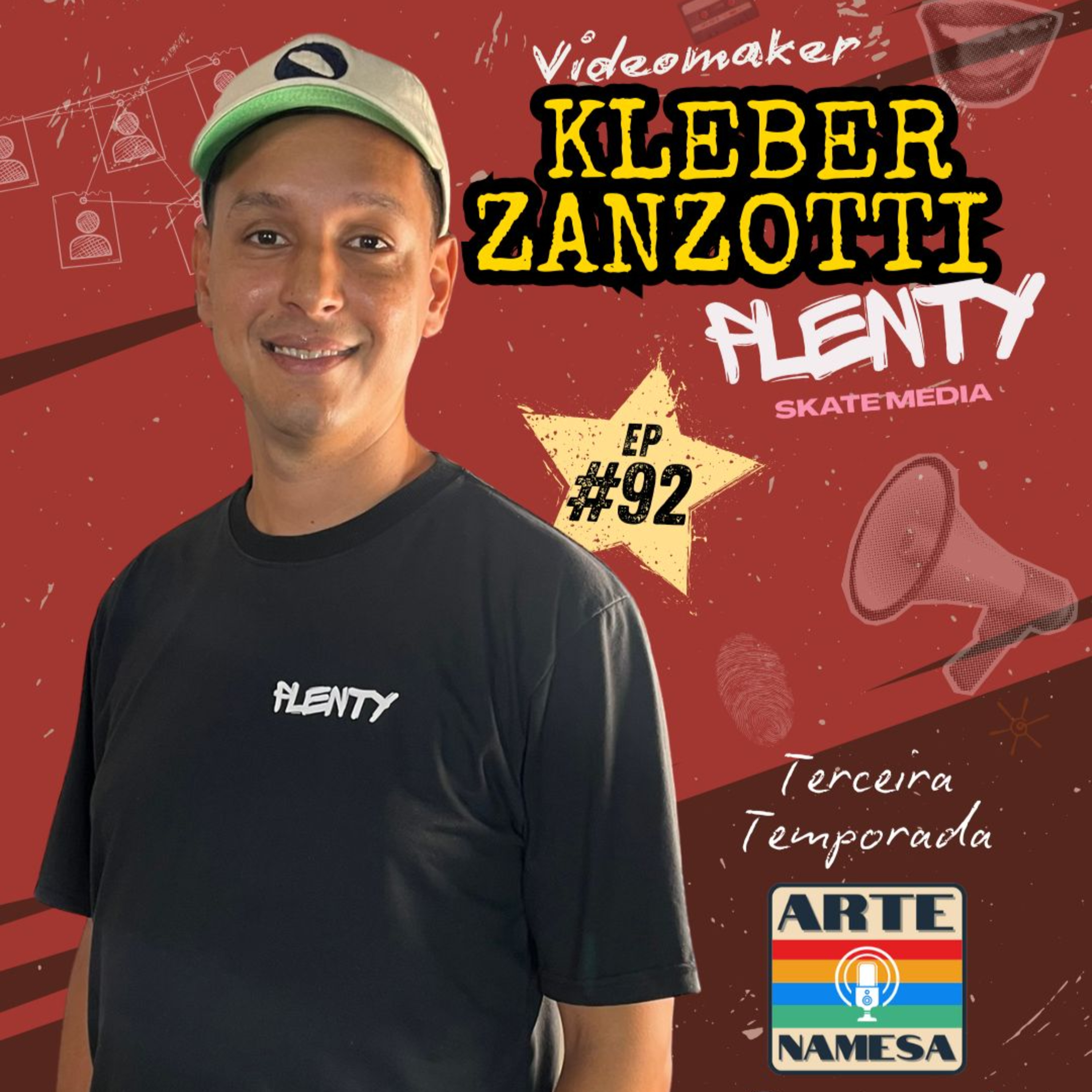 Kleber Zanzotti - VIDEOMAKER - ARTE NAMESA PORDCAST - EP.92 episode artwork