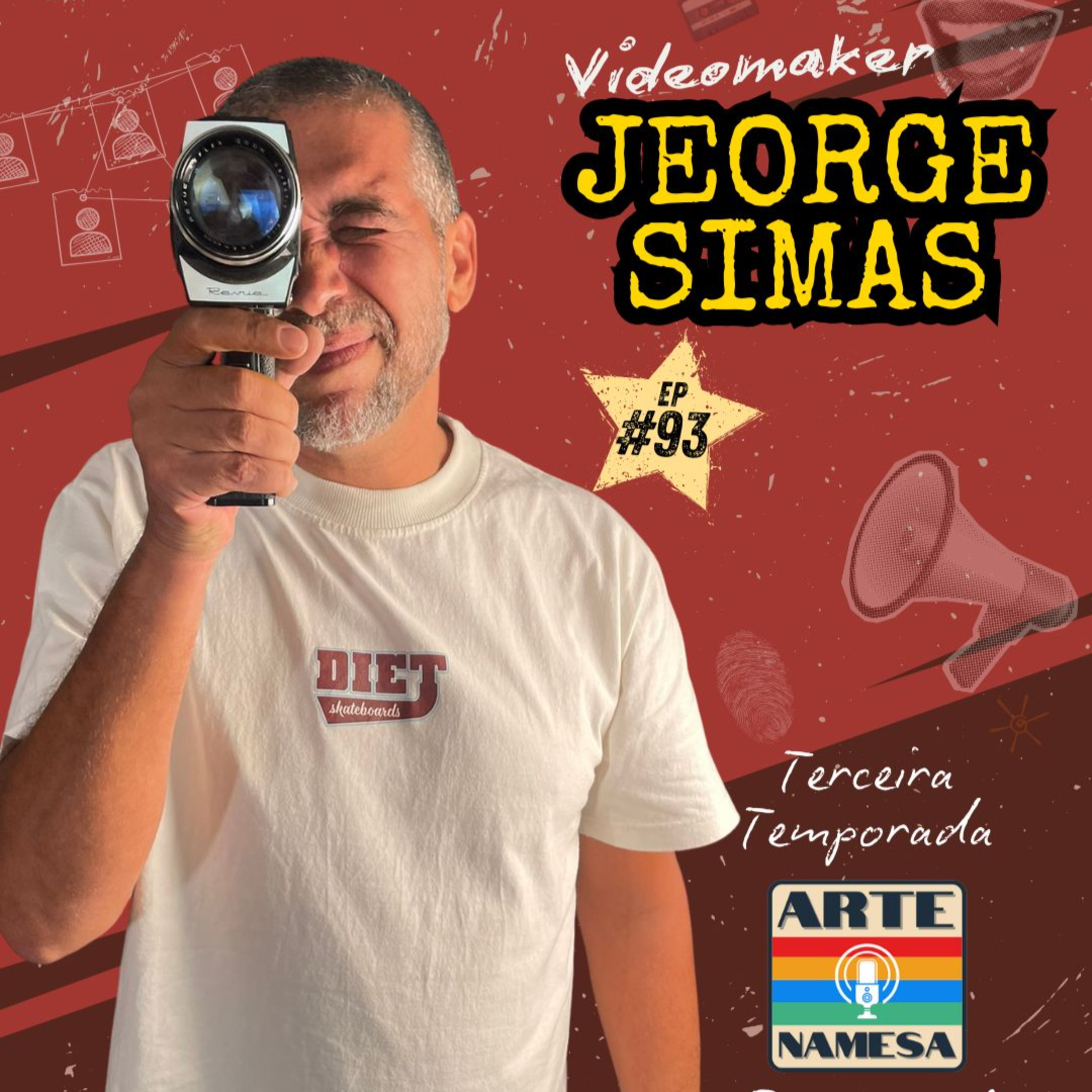JEORGE SIMAS VIDEOMAKER - ARTE NAMESA PODCAST EP.93 episode artwork