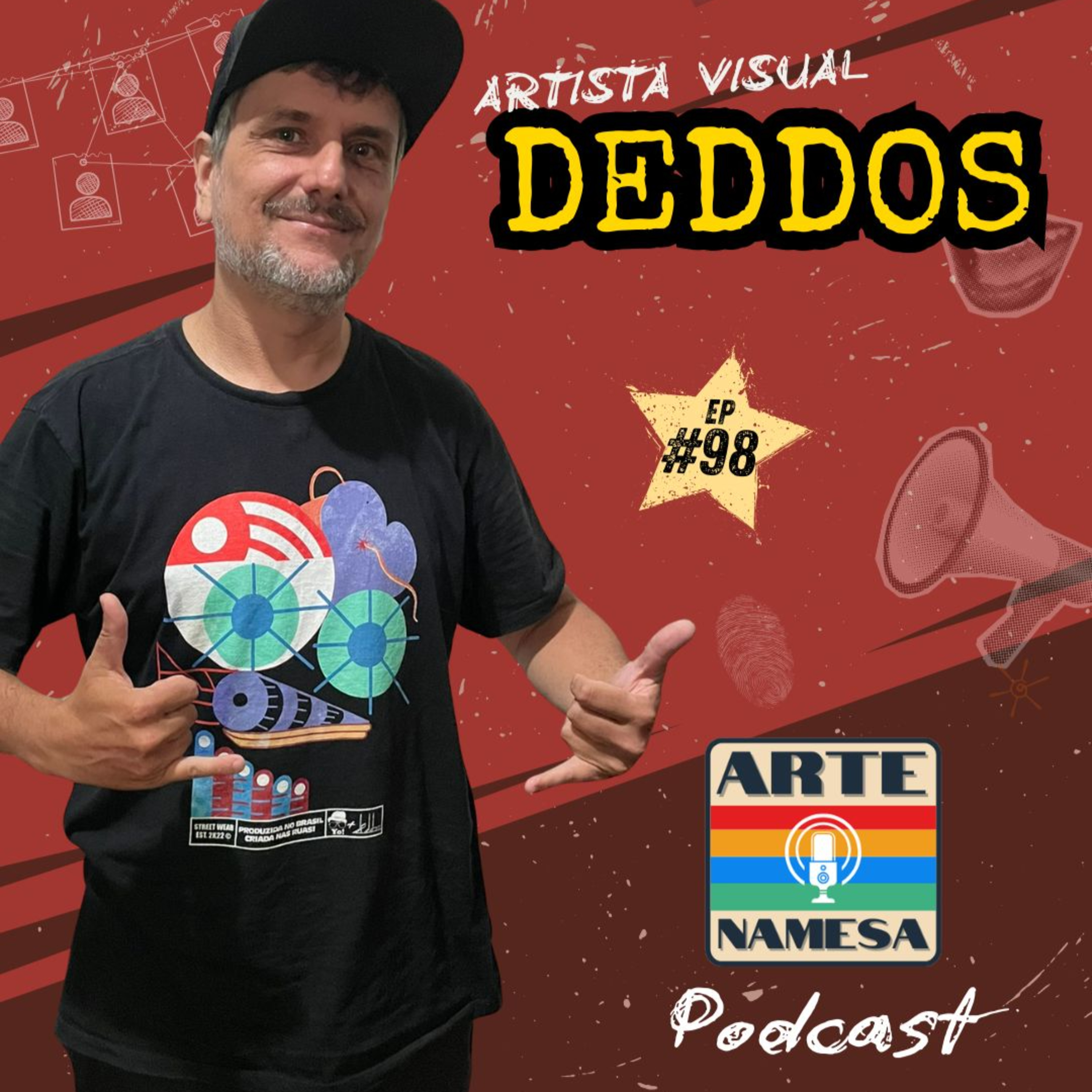 Deddos - Artista Visual - ARTE NAMESA PODCAST - EP.98 episode artwork